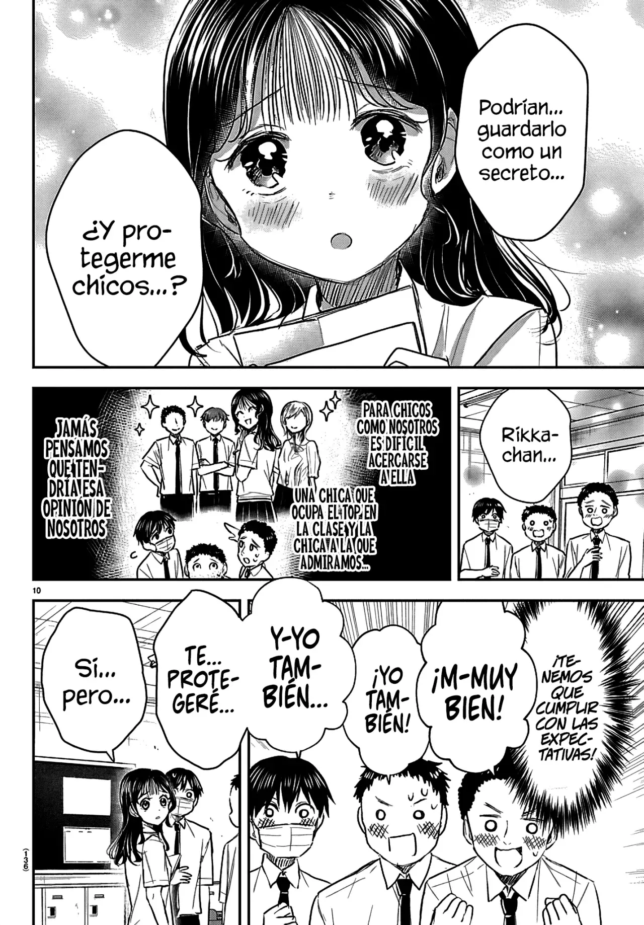 Kimi wa Yotsuba no Clover Capítulo 54 - Página 13 en español