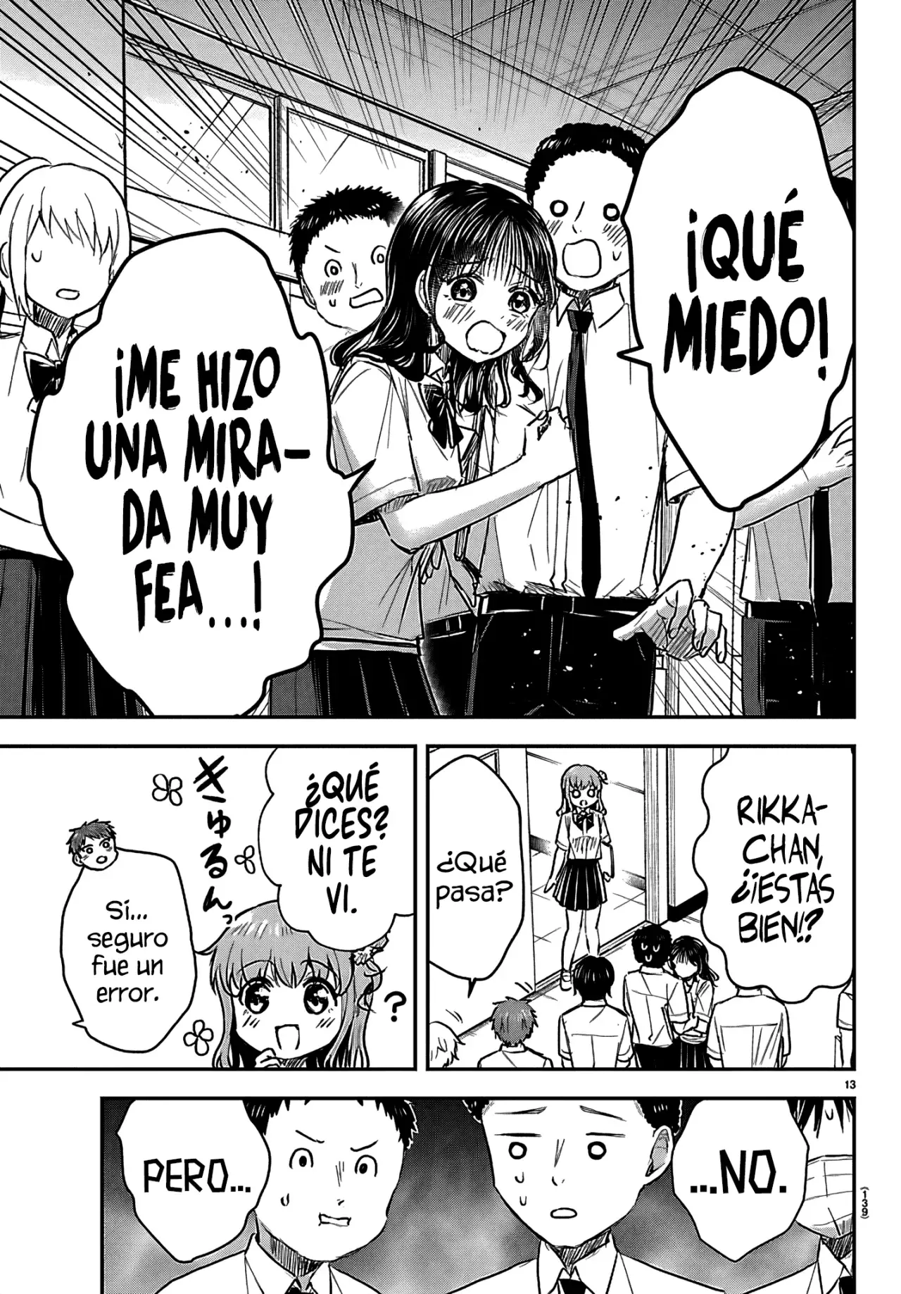 Kimi wa Yotsuba no Clover Capítulo 54 - Página 16 en español