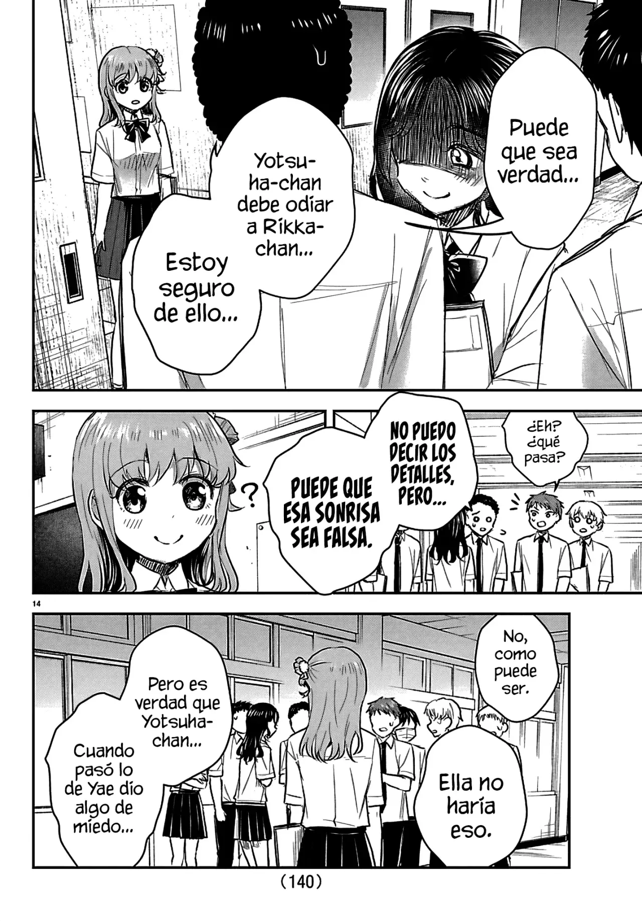 Kimi wa Yotsuba no Clover Capítulo 54 - Página 17 en español