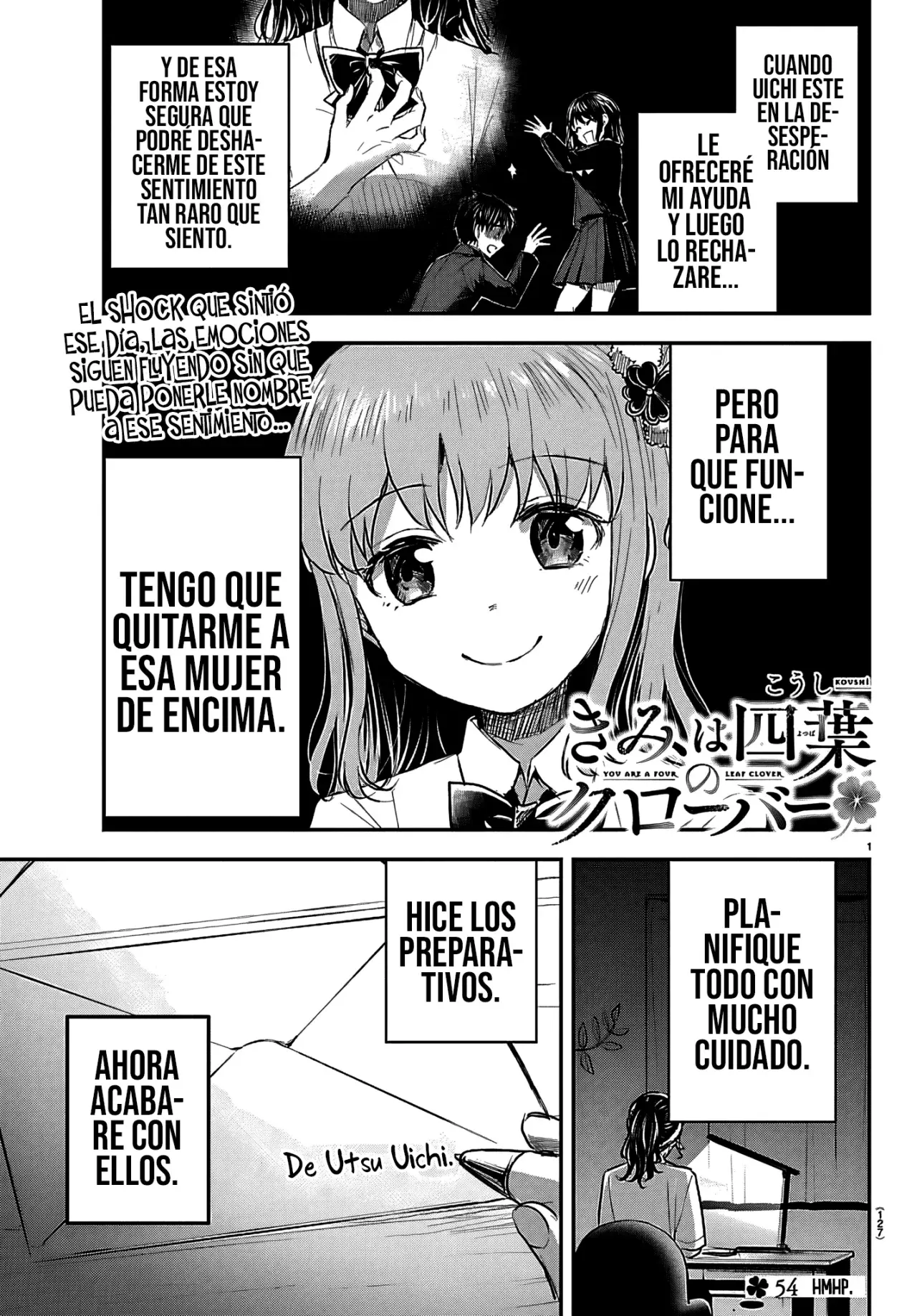 Kimi wa Yotsuba no Clover Capítulo 54 - Página 4 en español