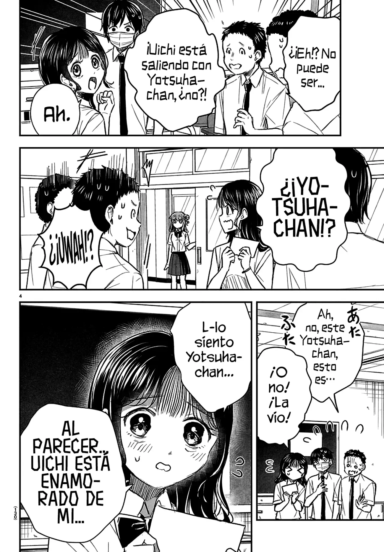Kimi wa Yotsuba no Clover Capítulo 54 - Página 7 en español