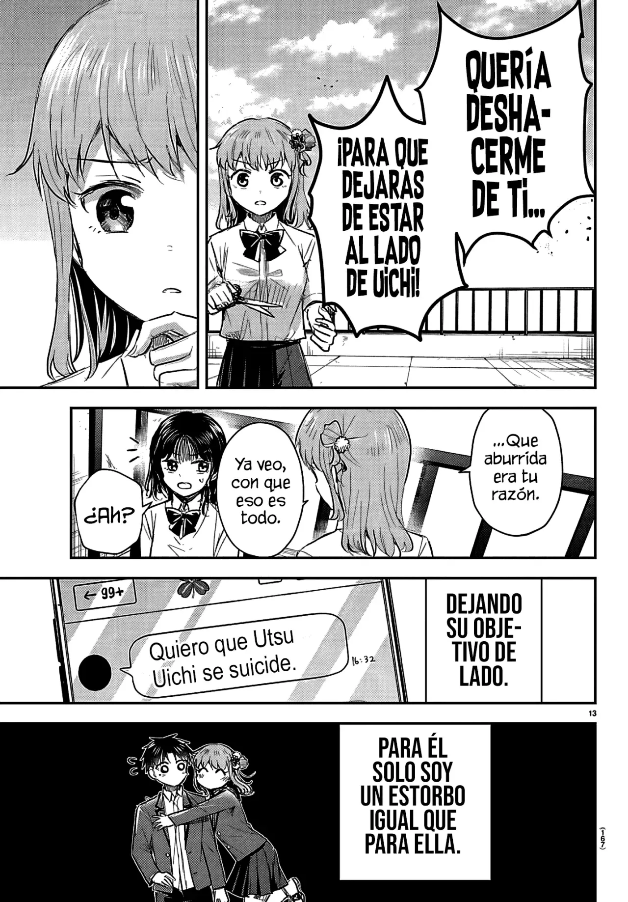 Kimi wa Yotsuba no Clover Capítulo 56 - Página 16 en español