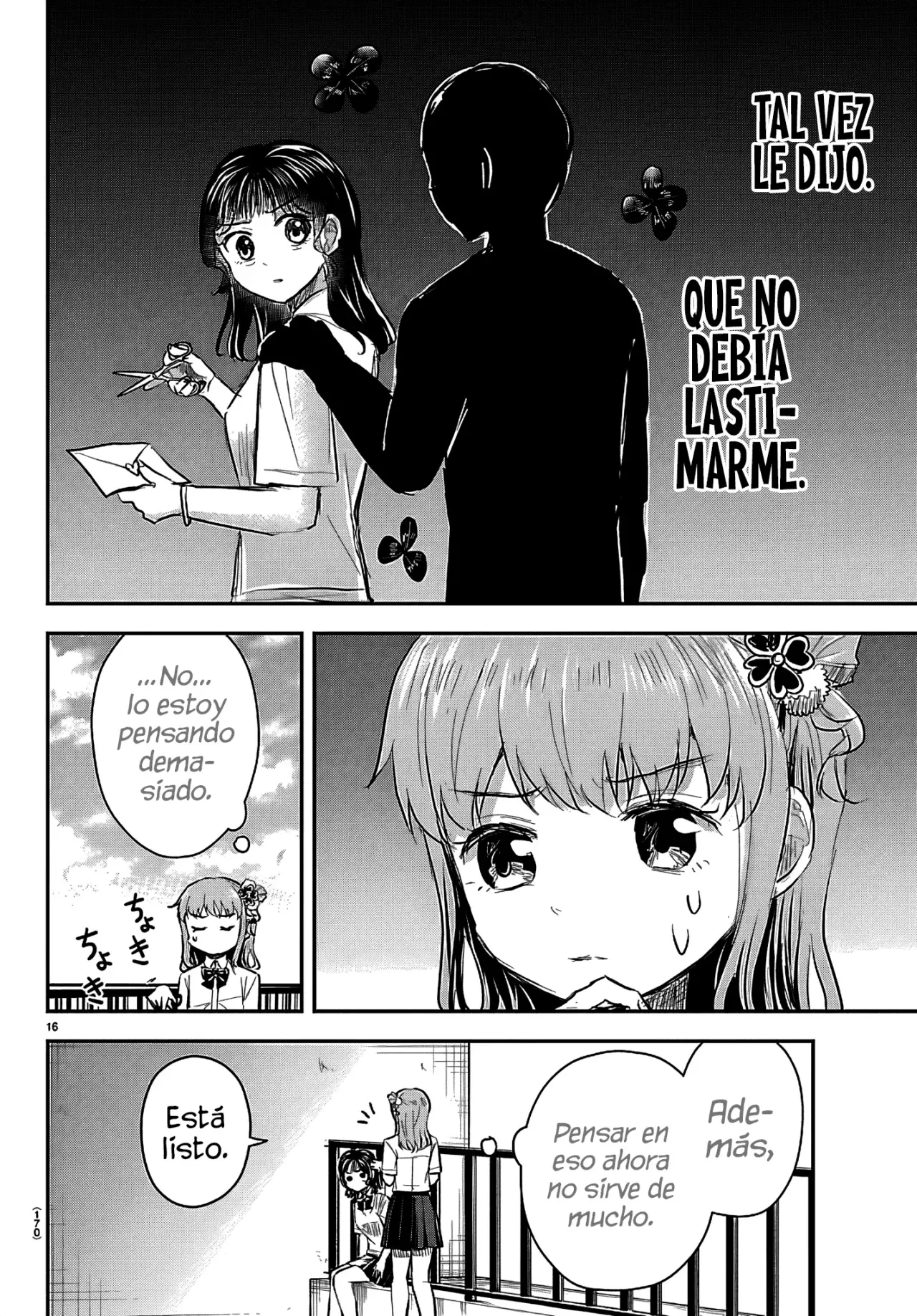 Kimi wa Yotsuba no Clover Capítulo 56 - Página 19 en español