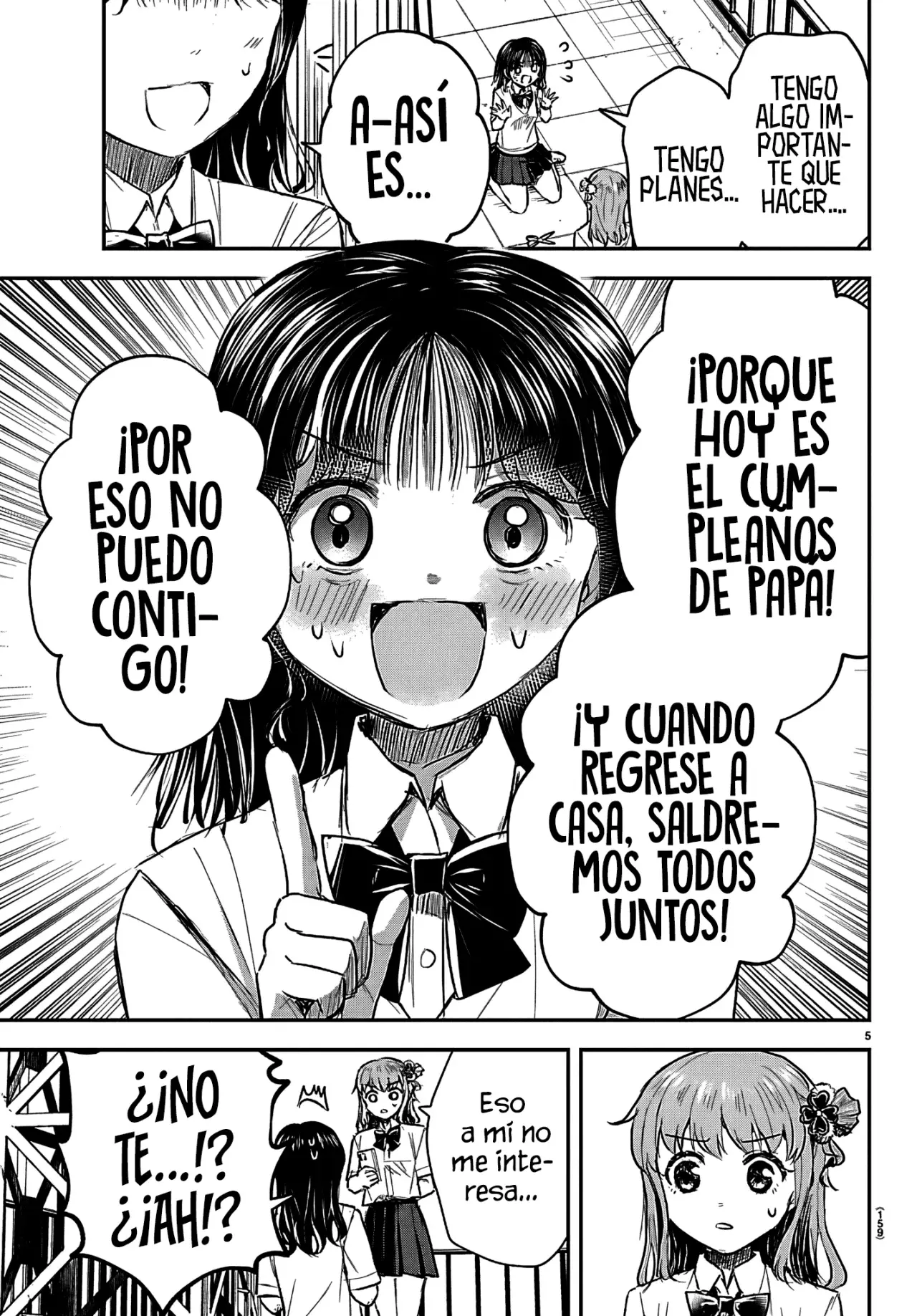 Kimi wa Yotsuba no Clover Capítulo 56 - Página 8 en español