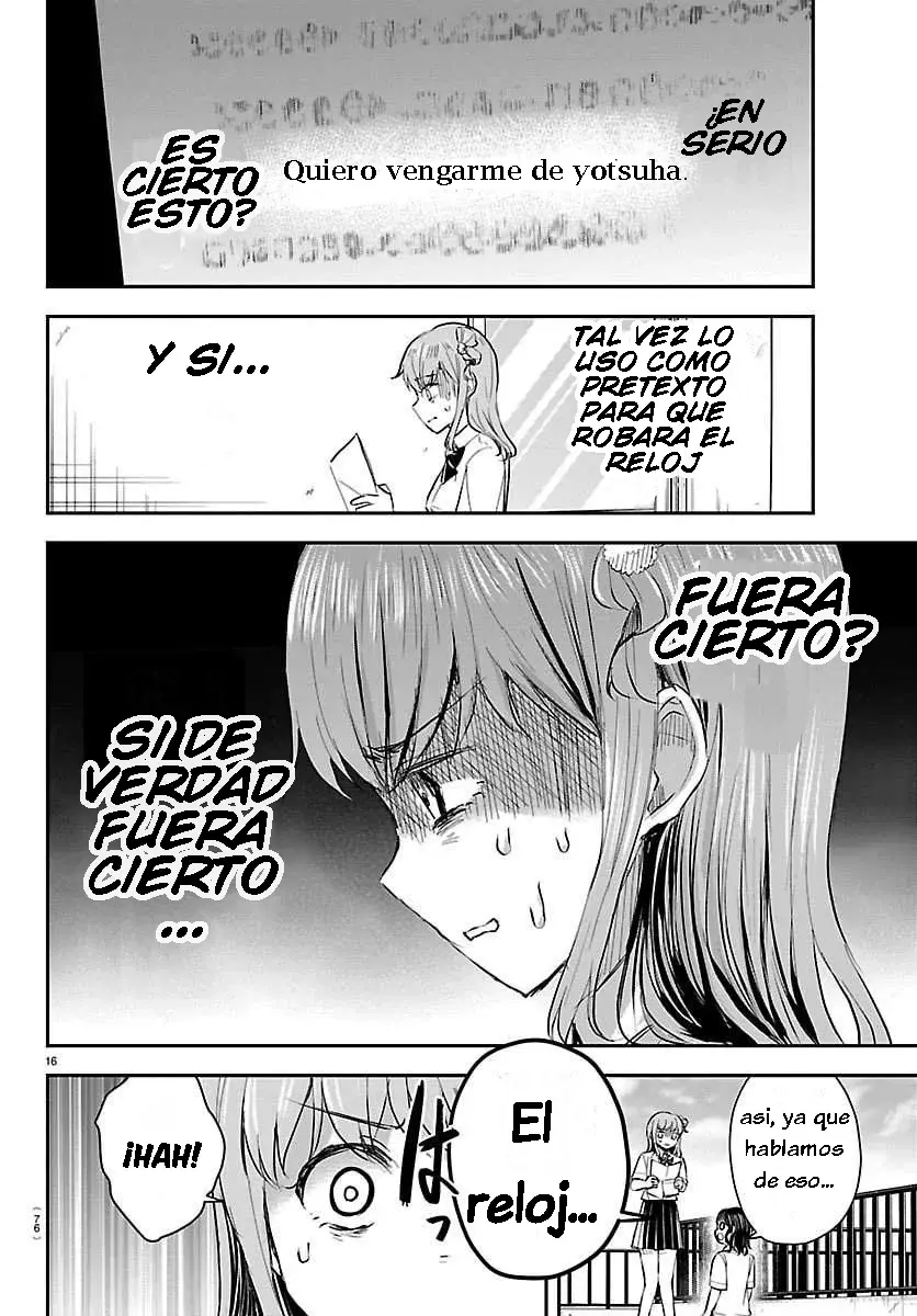 Kimi wa Yotsuba no Clover Capítulo 63 - Página 16 en español