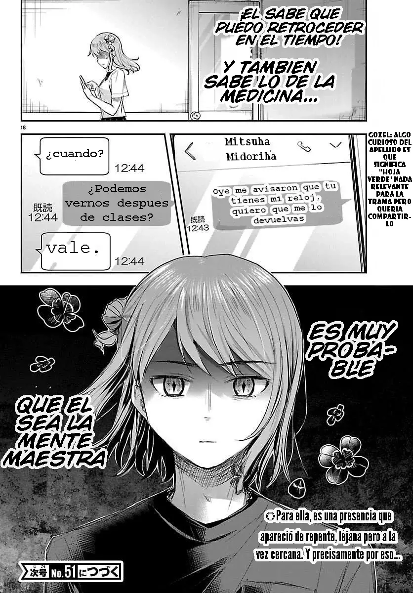Kimi wa Yotsuba no Clover Capítulo 63 - Página 18 en español