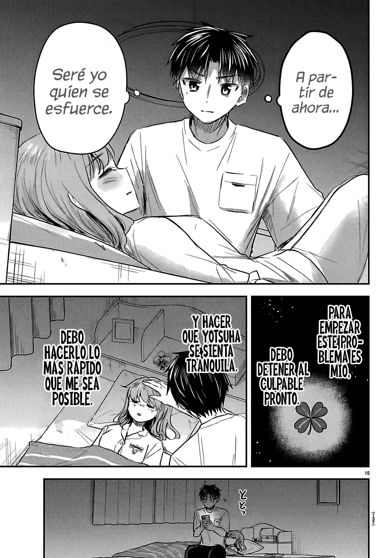 Kimi wa Yotsuba no Clover Capítulo 67 - Página 18 en español