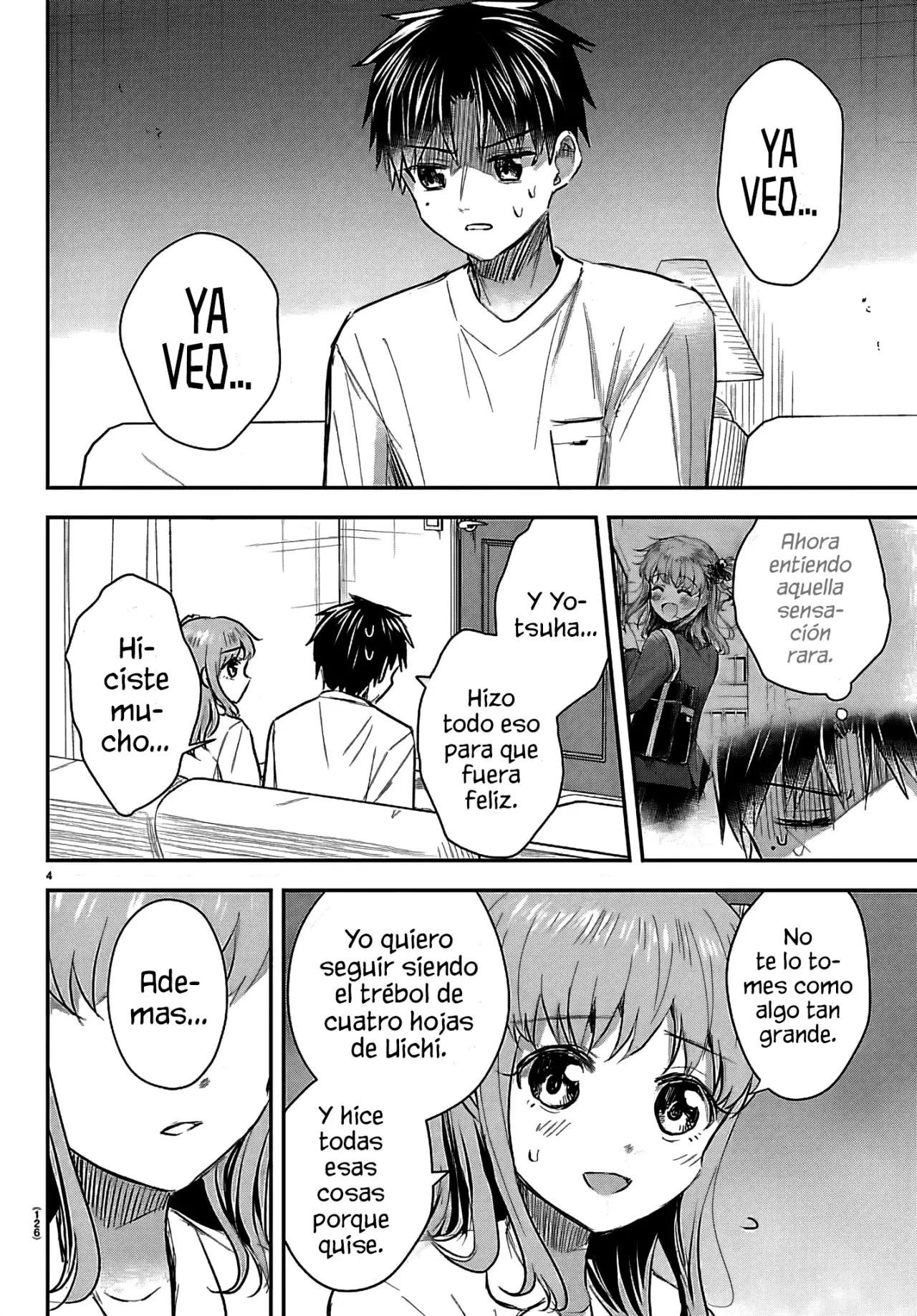 Kimi wa Yotsuba no Clover Capítulo 67 - Página 7 en español