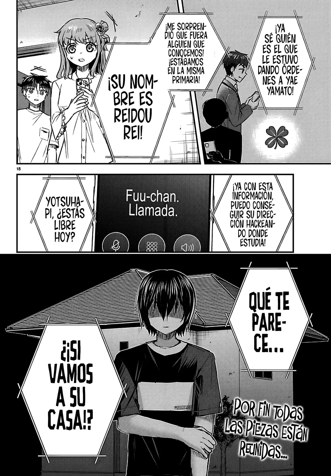 Kimi wa Yotsuba no Clover Capítulo 68 - Página 21 en español