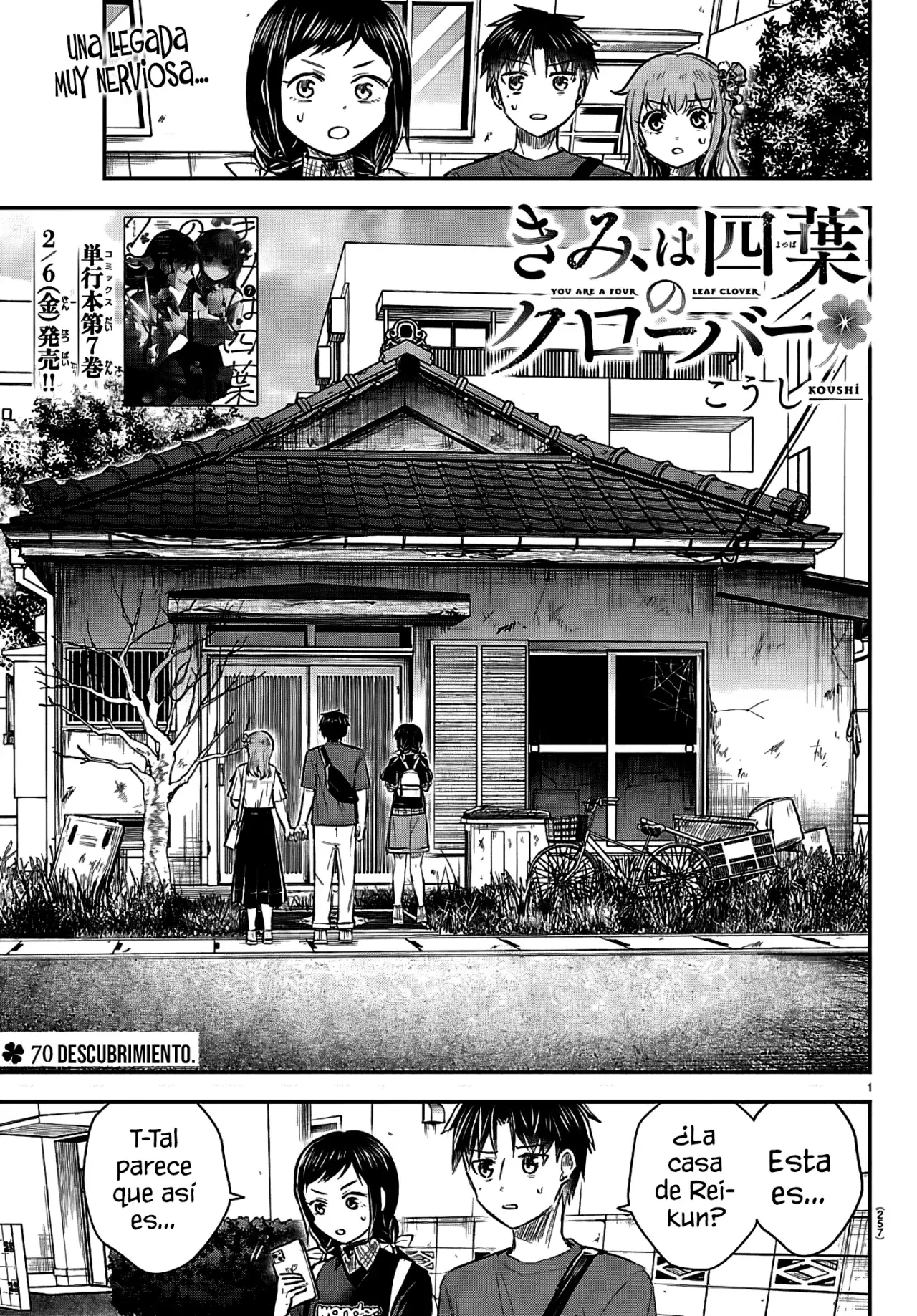 Kimi wa Yotsuba no Clover Capítulo 70 - Página 4 en español