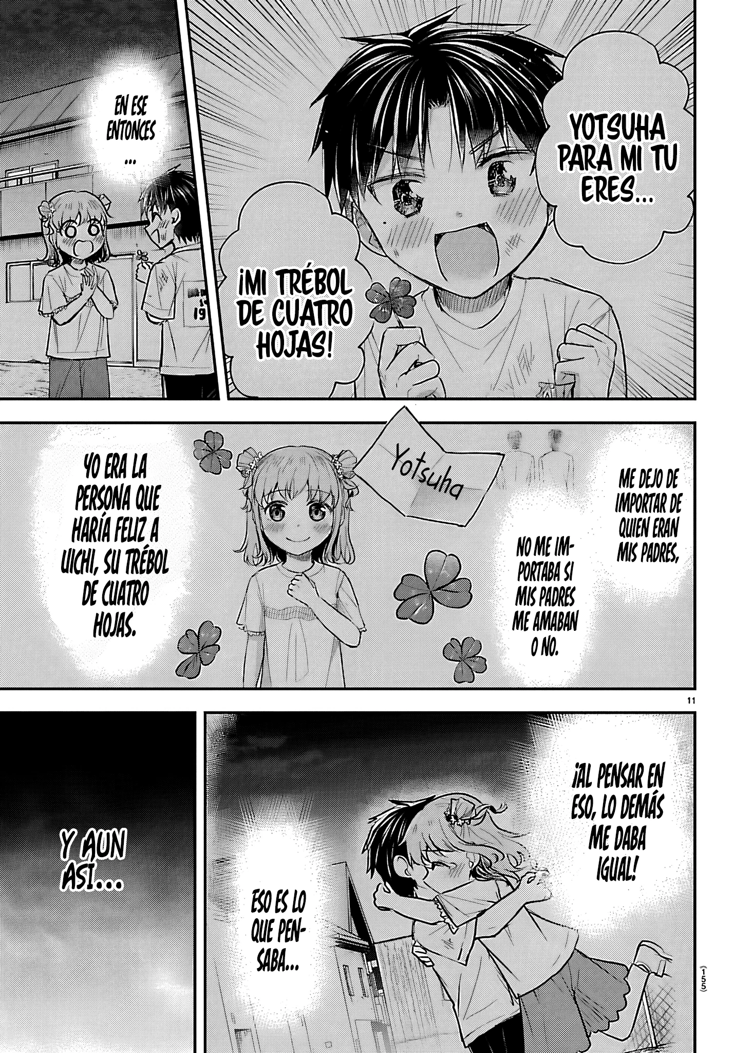 Kimi wa Yotsuba no Clover Capítulo 75 - Página 13 en español