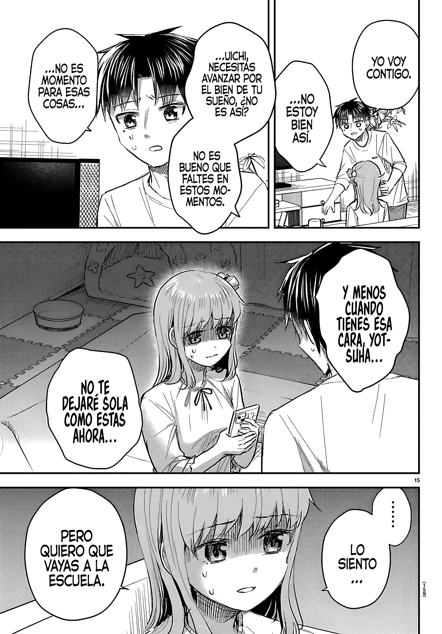 Kimi wa Yotsuba no Clover Capítulo 75 - Página 17 en español