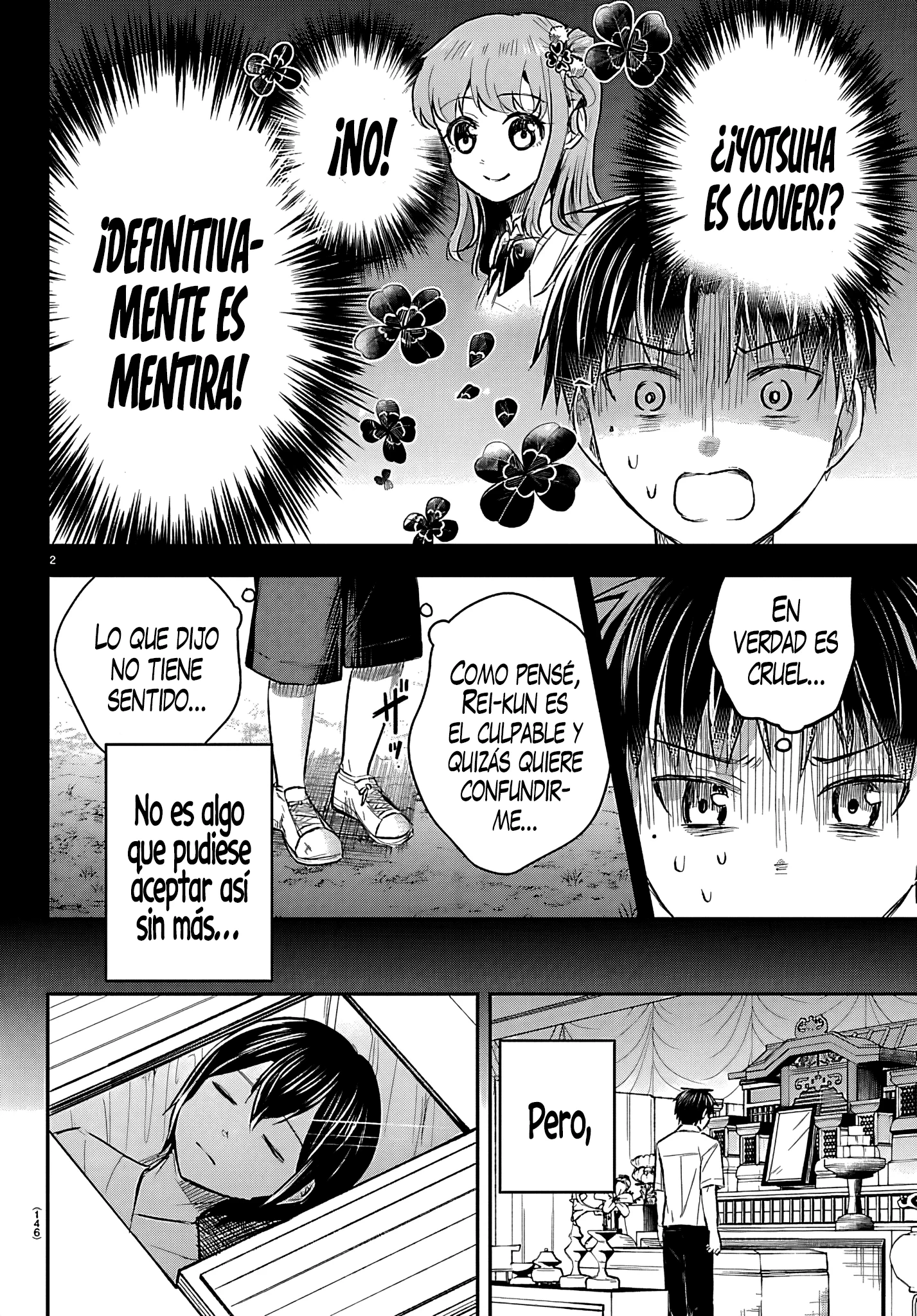 Kimi wa Yotsuba no Clover Capítulo 75 - Página 4 en español