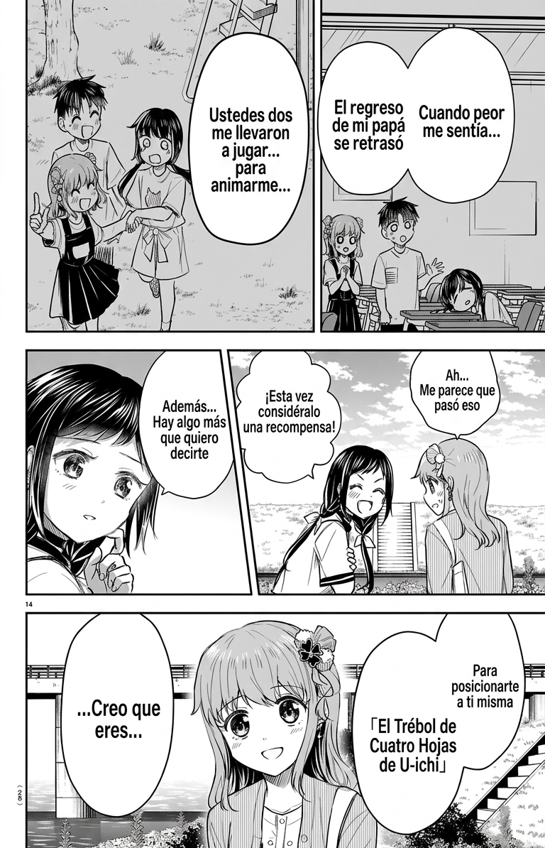 Kimi wa Yotsuba no Clover Capítulo 76 - Página 14 en español