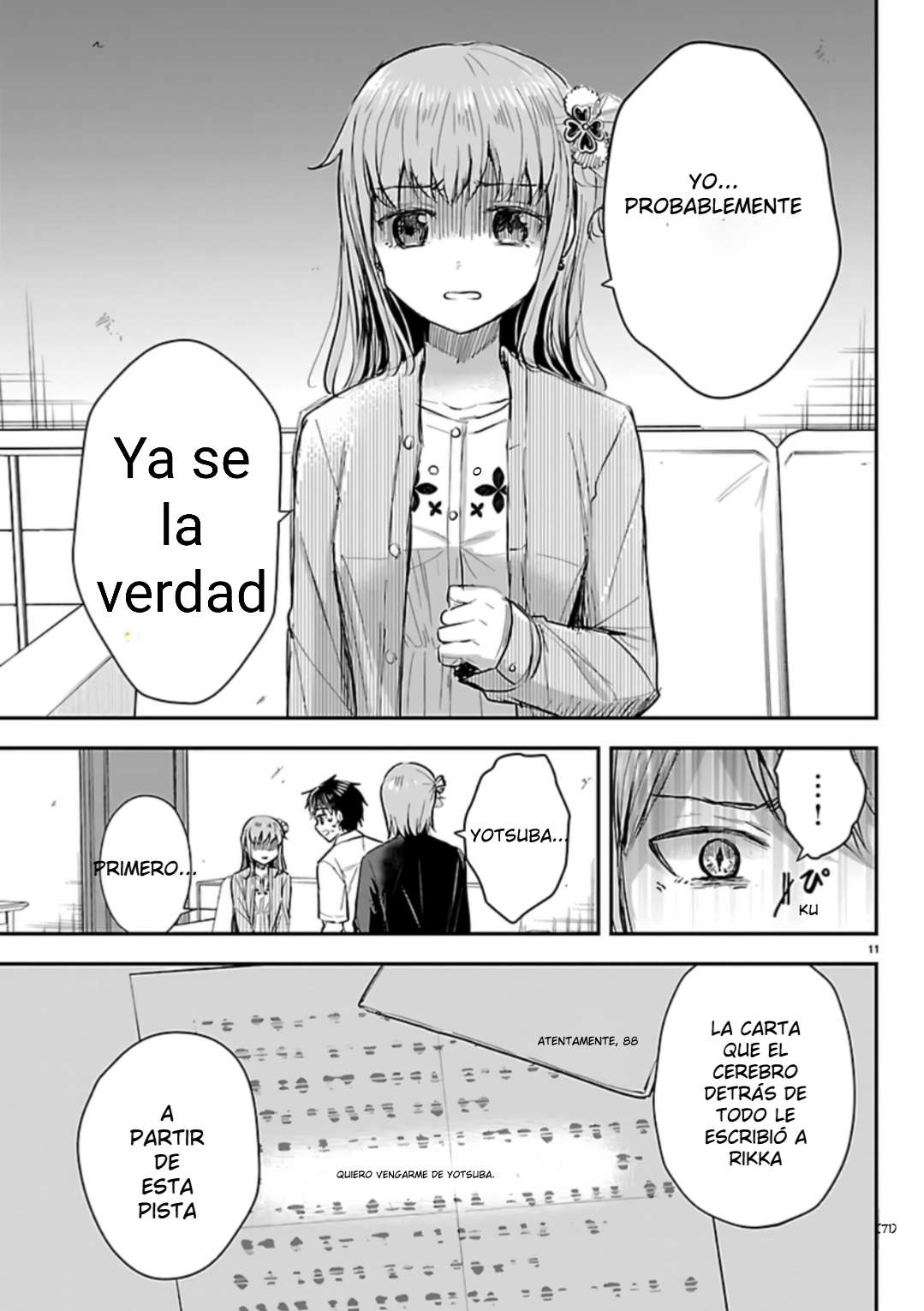 Kimi wa Yotsuba no Clover Capítulo 79 - Página 9 en español