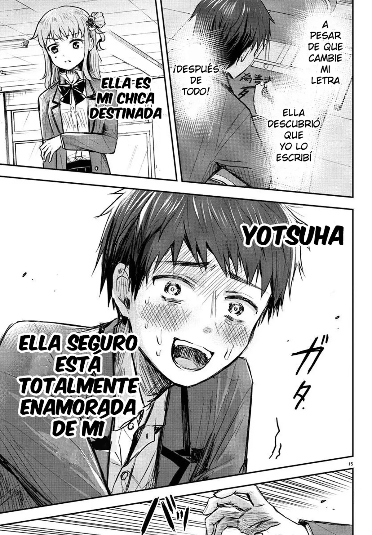 Kimi wa Yotsuba no Clover Capítulo 9 - Página 15 en español