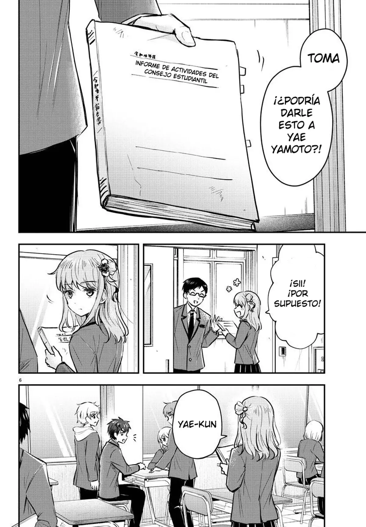 Kimi wa Yotsuba no Clover Capítulo 9 - Página 6 en español