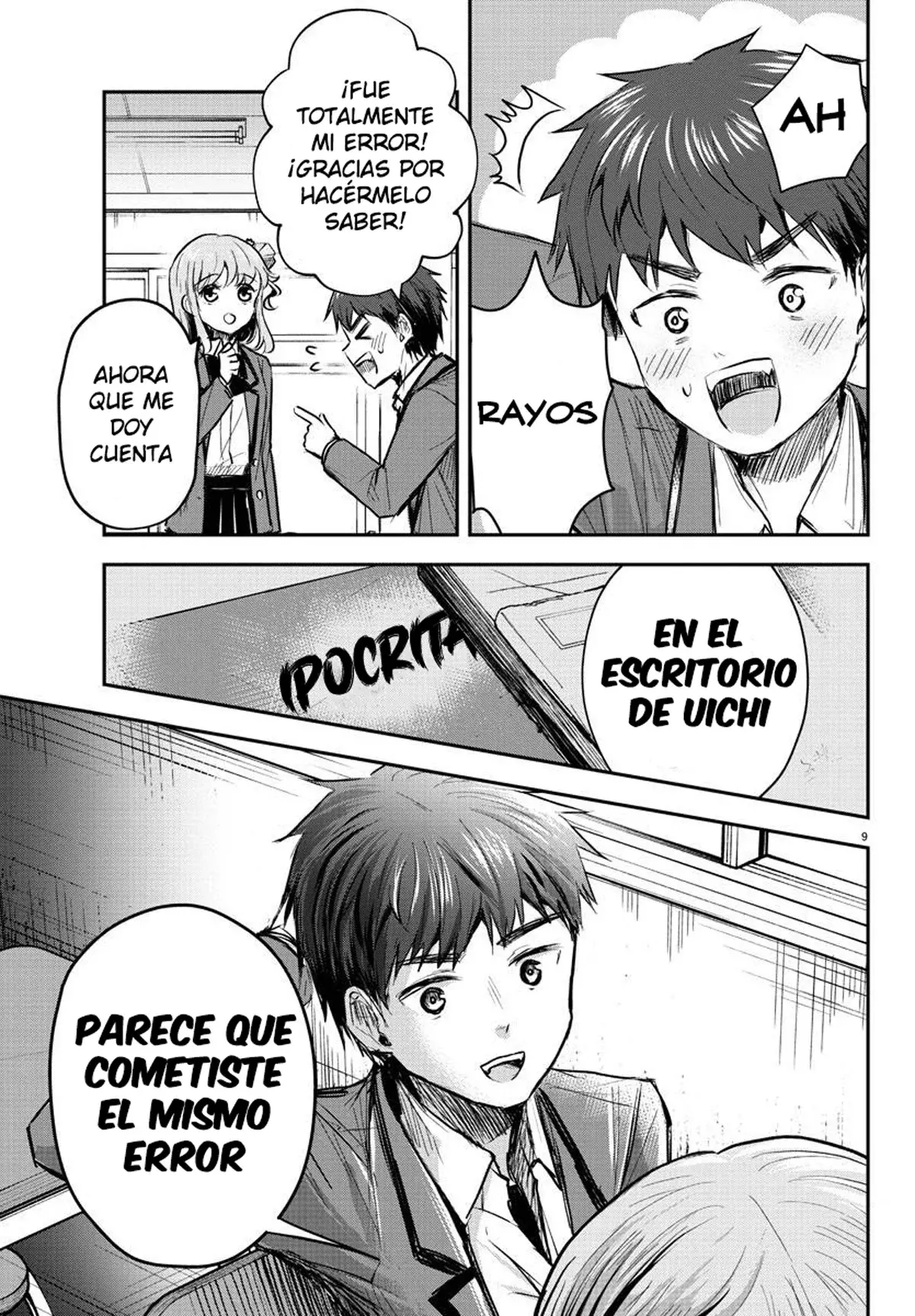 Kimi wa Yotsuba no Clover Capítulo 9 - Página 9 en español
