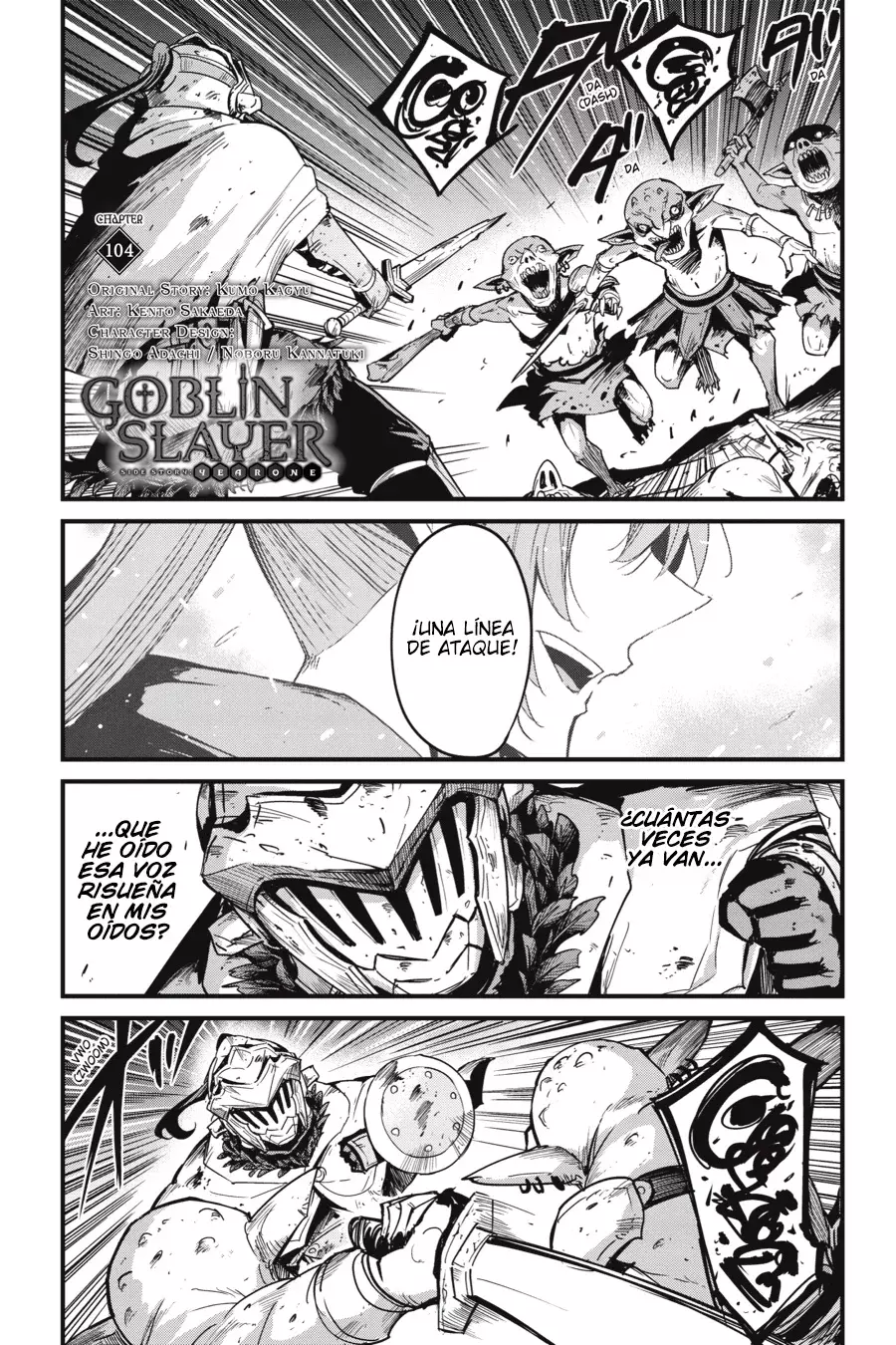 Goblin Slayer: Year One Capítulo 104 - Página 3 en español