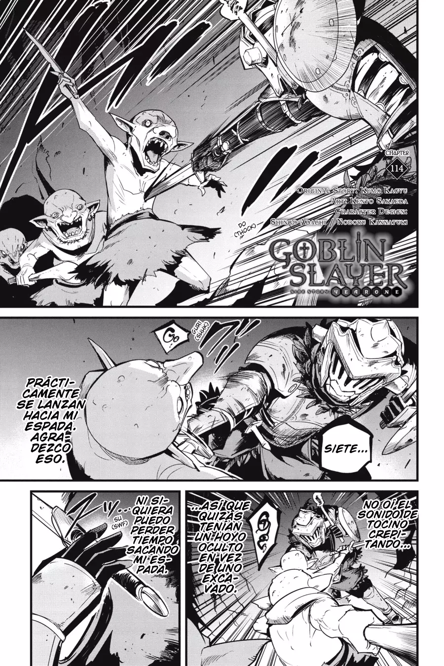 Goblin Slayer: Year One Capítulo 114 - Página 3 en español