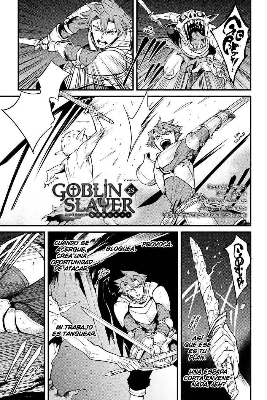 Goblin Slayer: Year One Capítulo 29 - Página 3 en español