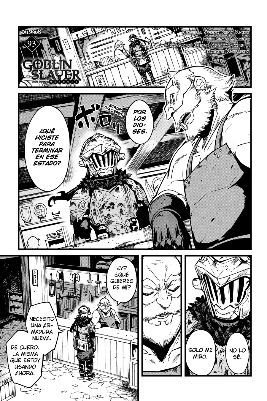 Goblin Slayer: Year One Capítulo 93 - Página 3 en español