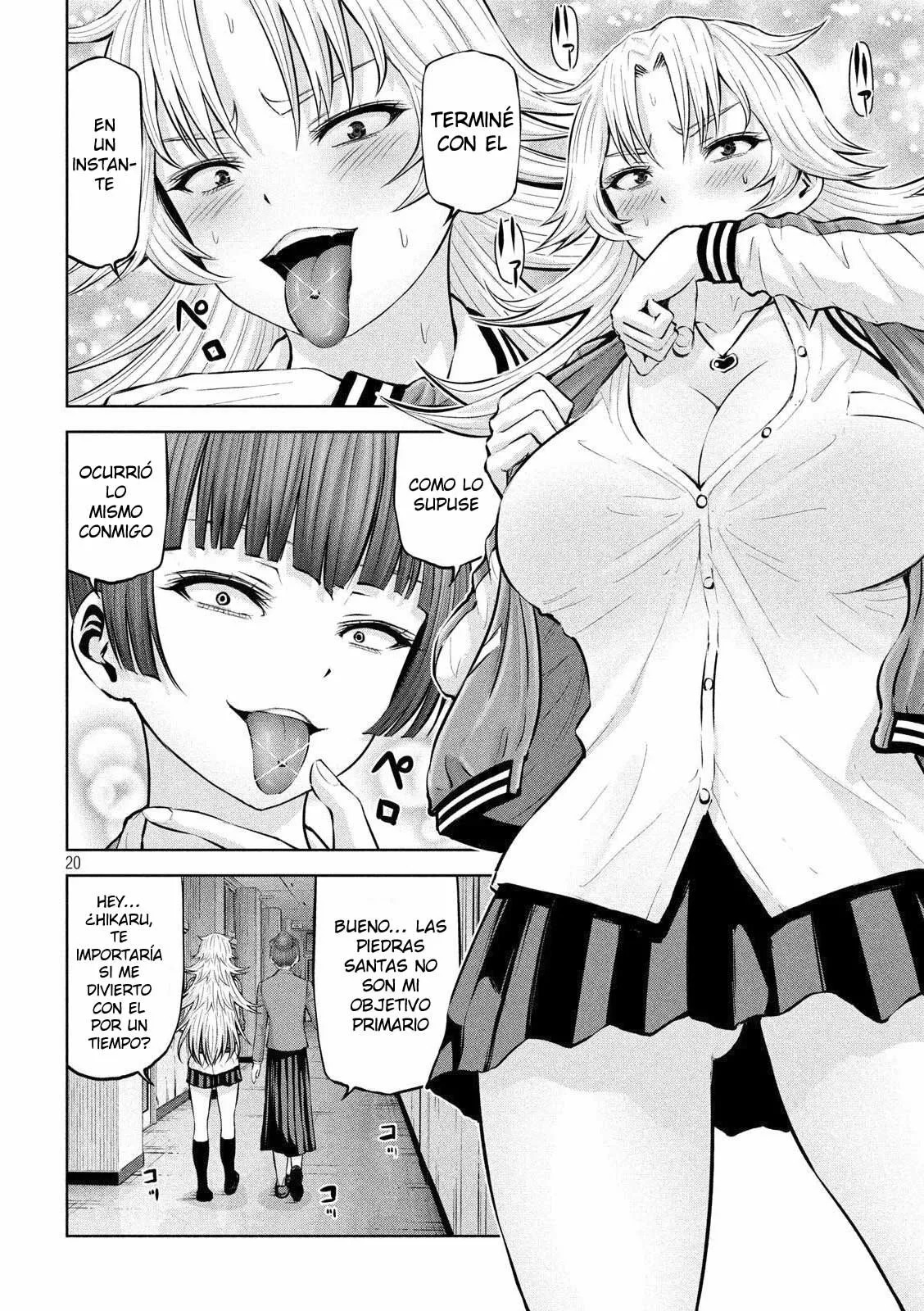 Adamasu no Majotachi Capítulo 21 - Página 21 en español
