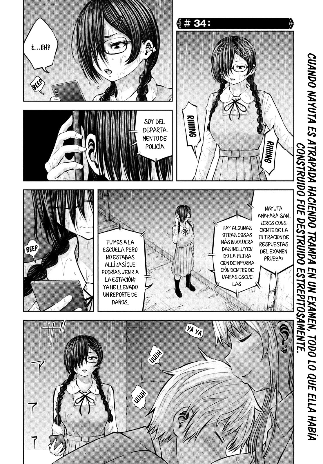 Adamasu no Majotachi Capítulo 34 - Página 4 en español