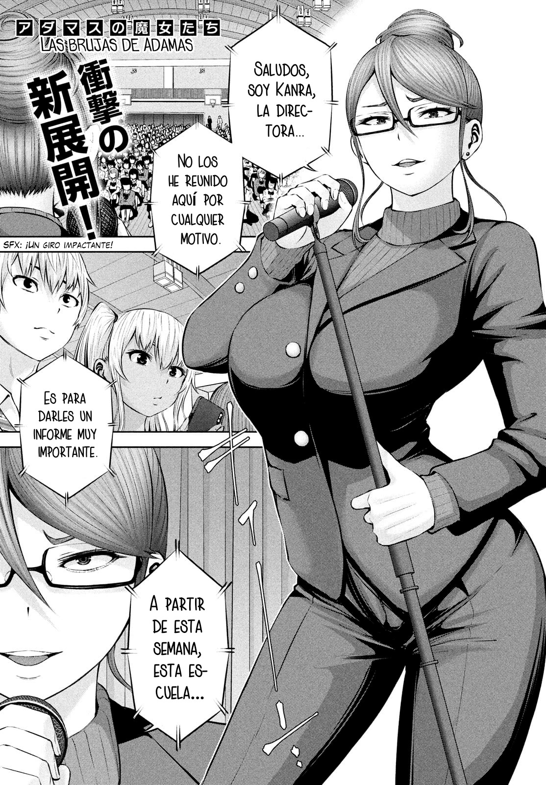 Adamasu no Majotachi Capítulo 39 - Página 3 en español