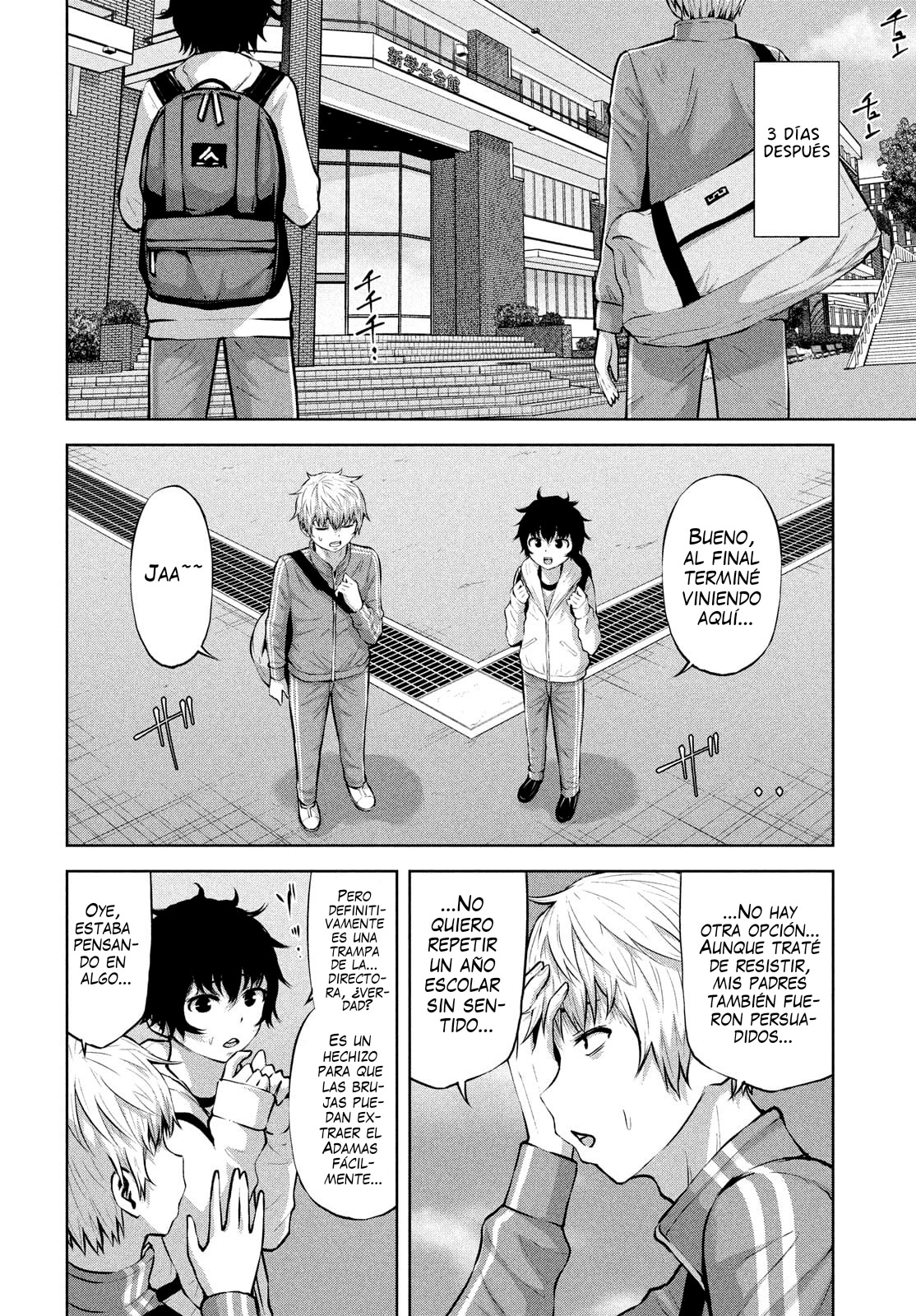 Adamasu no Majotachi Capítulo 39 - Página 8 en español