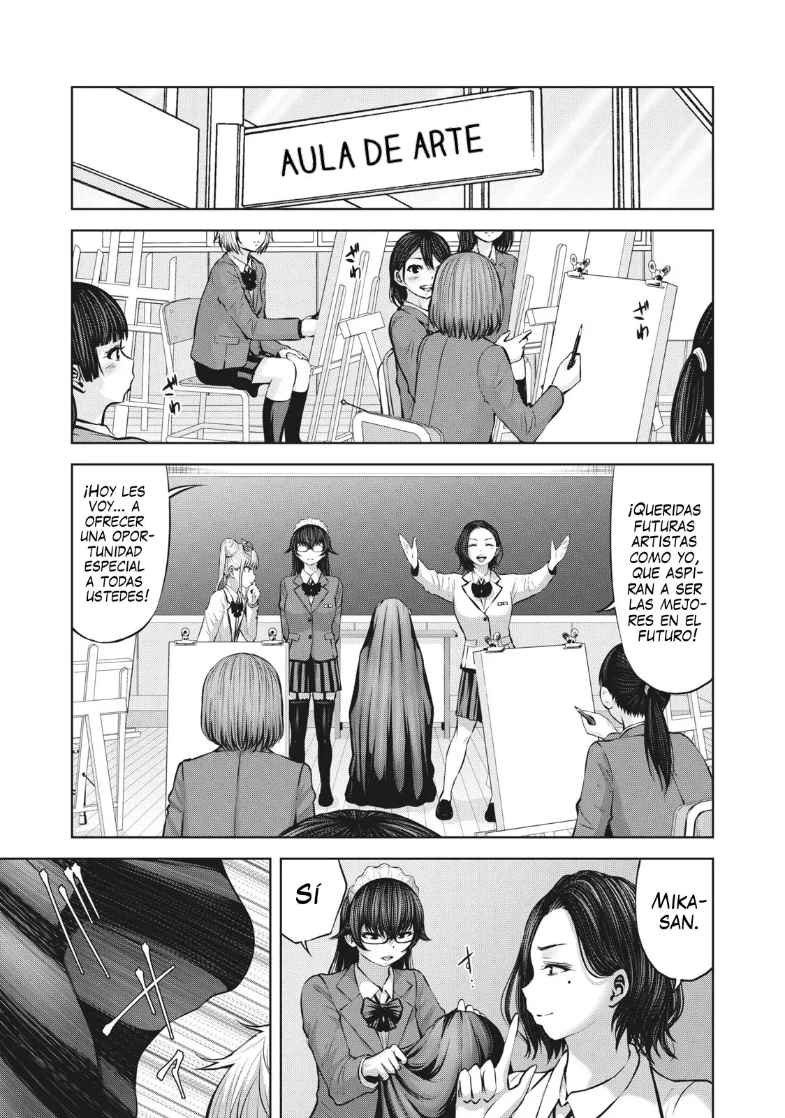 Adamasu no Majotachi Capítulo 40 - Página 12 en español