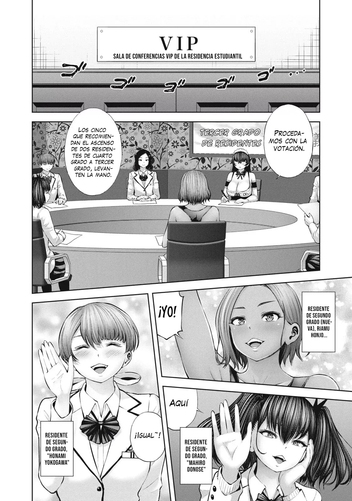 Adamasu no Majotachi Capítulo 47 - Página 4 en español