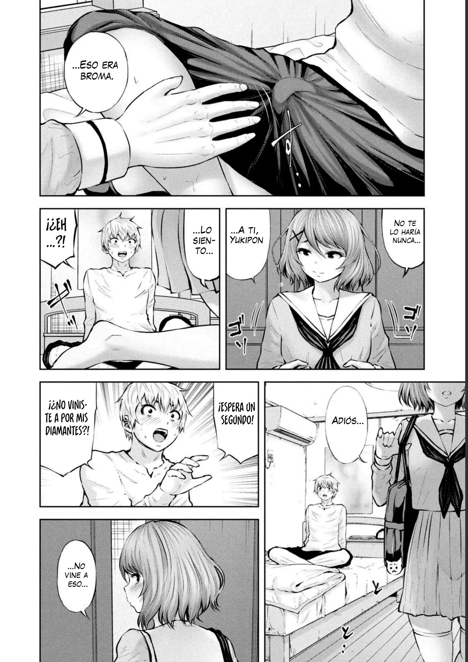 Adamasu no Majotachi Capítulo 49 - Página 8 en español