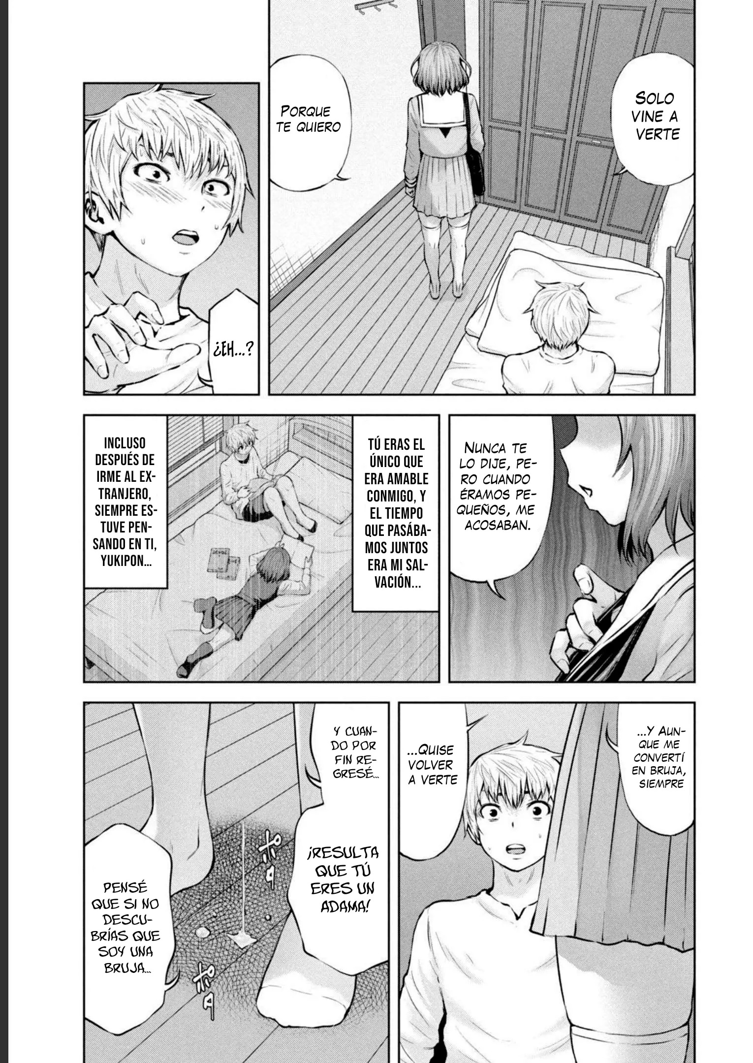 Adamasu no Majotachi Capítulo 49 - Página 9 en español