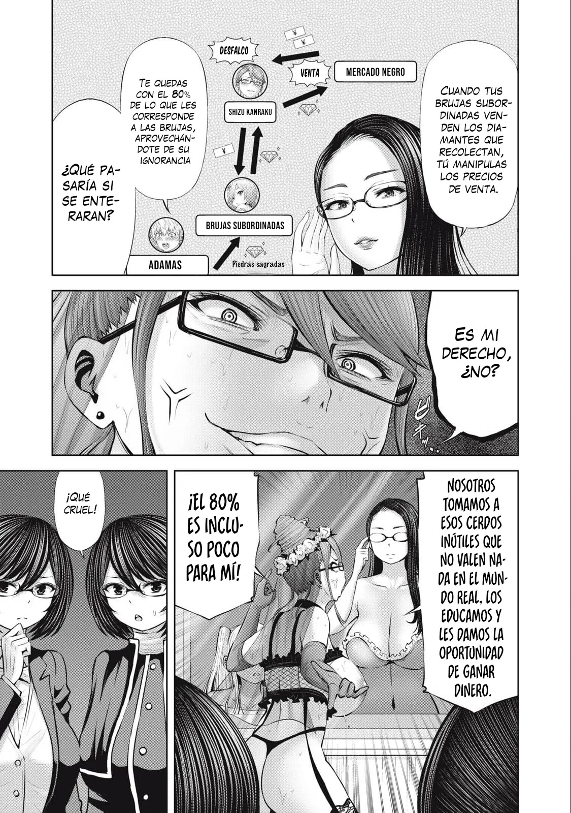 Adamasu no Majotachi Capítulo 54 - Página 37 en español