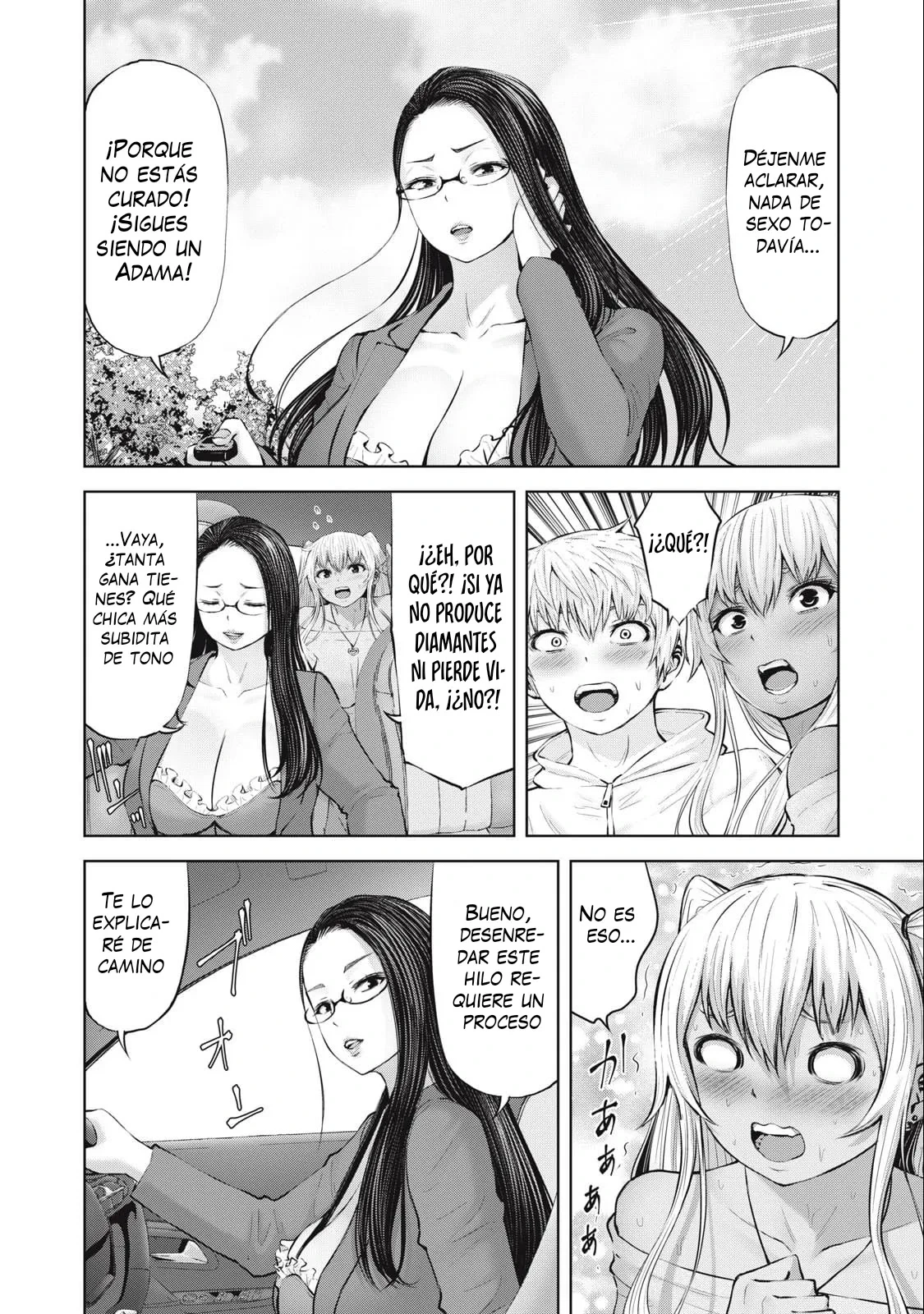 Adamasu no Majotachi Capítulo 54 - Página 55 en español
