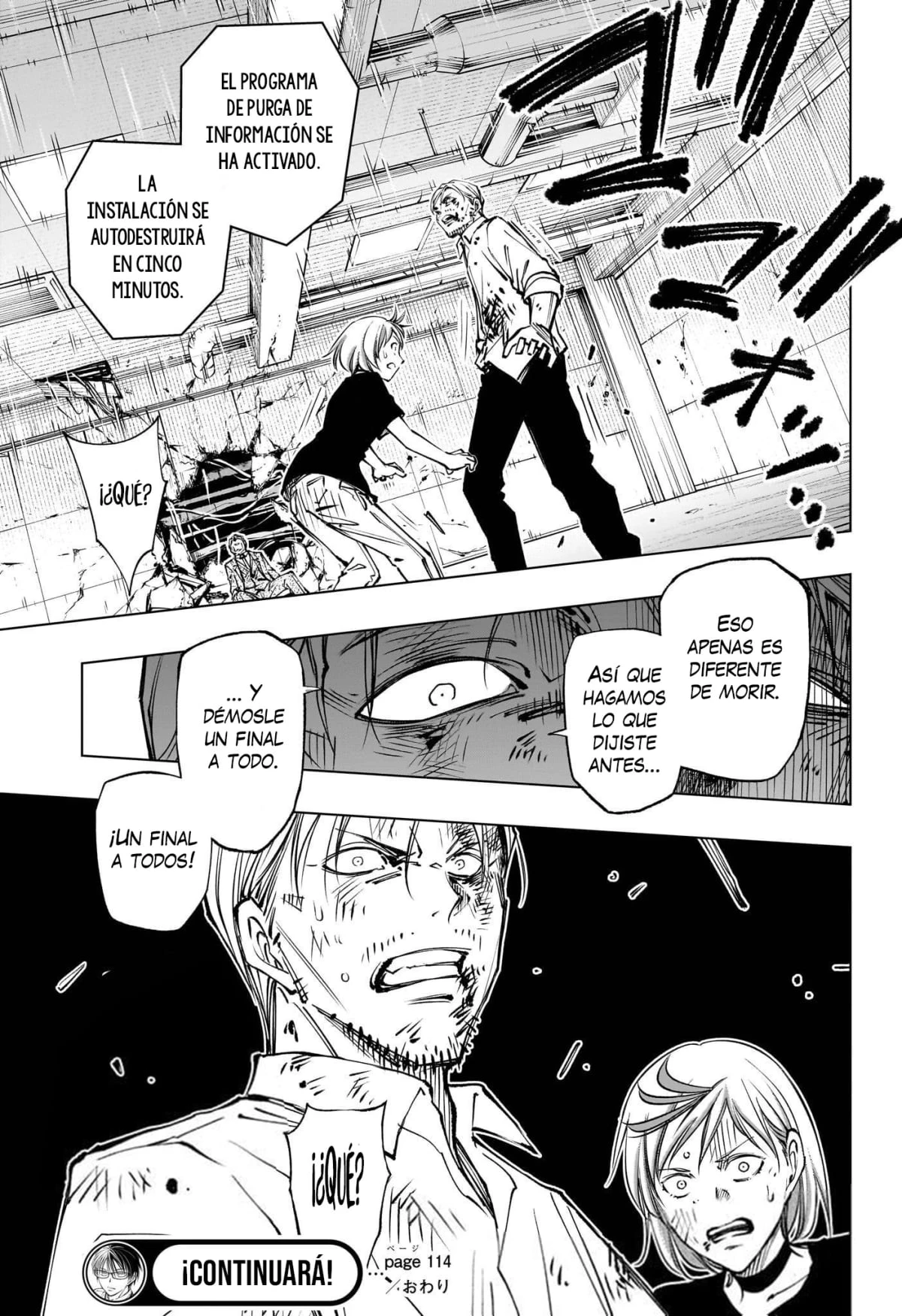 Kill Blue Capítulo 114 - Página 18 en español