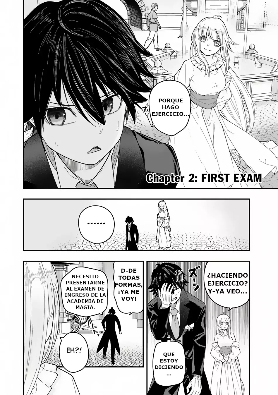 Gomi Ika da to Tsuihousareta Shounin, Jitsu wa Zensei Kenja Desu ~Shijou Saikyou no Kenja, Sekai Saikou Hou no Gakuen ni Kayou~ Capítulo 2.1 - Página 3 en español