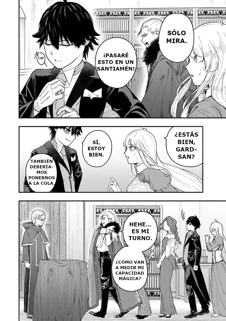 Gomi Ika da to Tsuihousareta Shounin, Jitsu wa Zensei Kenja Desu ~Shijou Saikyou no Kenja, Sekai Saikou Hou no Gakuen ni Kayou~ Capítulo 2.2 - Página 12 en español