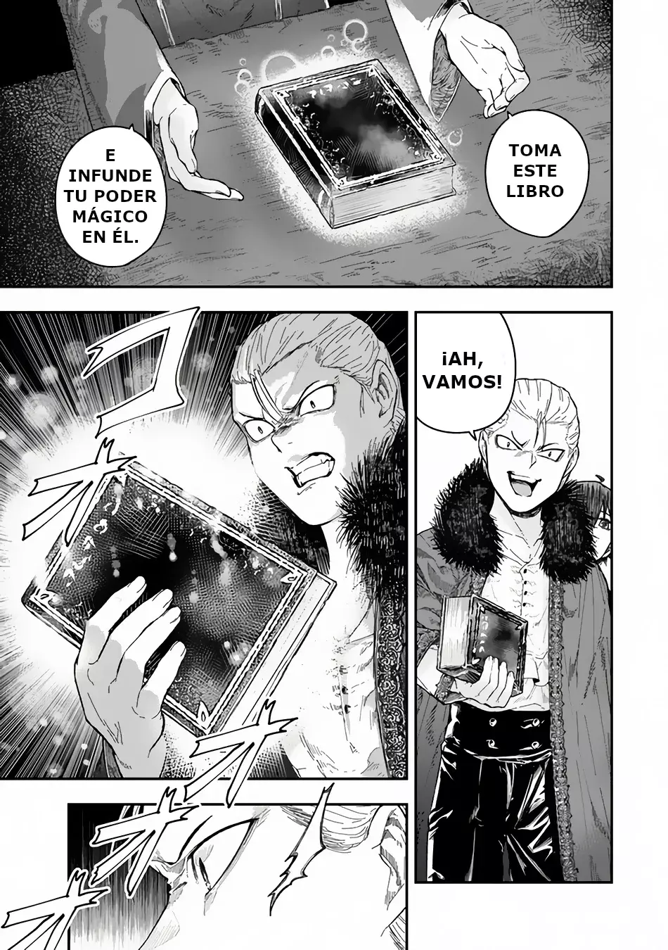 Gomi Ika da to Tsuihousareta Shounin, Jitsu wa Zensei Kenja Desu ~Shijou Saikyou no Kenja, Sekai Saikou Hou no Gakuen ni Kayou~ Capítulo 2.2 - Página 13 en español