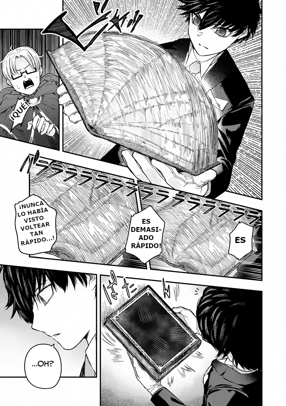 Gomi Ika da to Tsuihousareta Shounin, Jitsu wa Zensei Kenja Desu ~Shijou Saikyou no Kenja, Sekai Saikou Hou no Gakuen ni Kayou~ Capítulo 2.2 - Página 19 en español