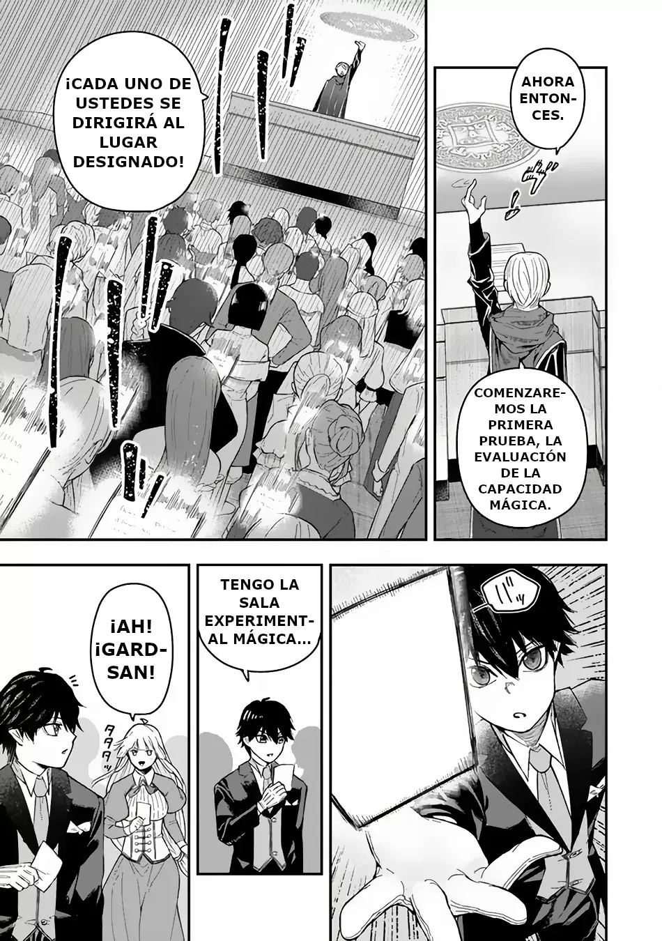 Gomi Ika da to Tsuihousareta Shounin, Jitsu wa Zensei Kenja Desu ~Shijou Saikyou no Kenja, Sekai Saikou Hou no Gakuen ni Kayou~ Capítulo 2.2 - Página 7 en español