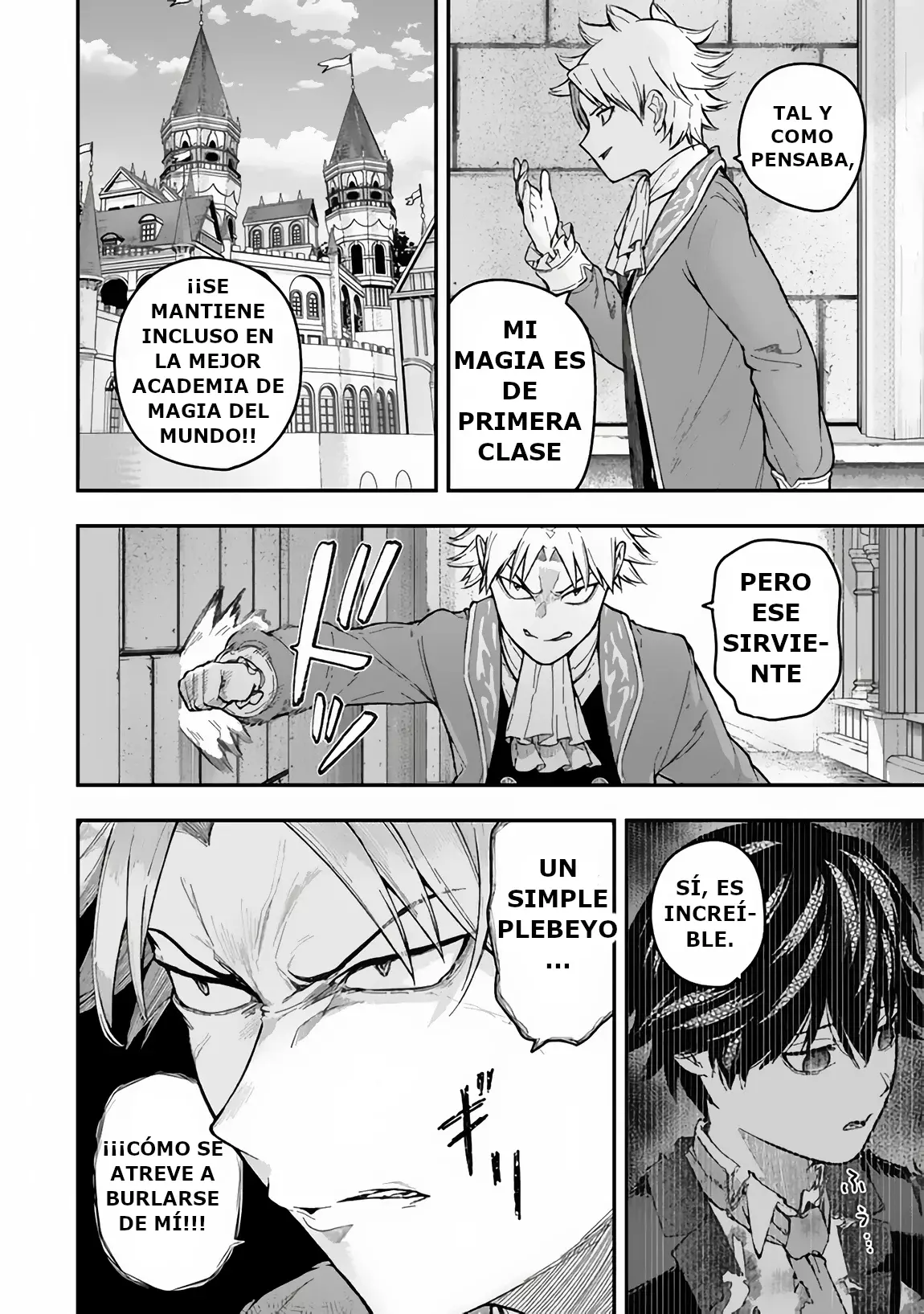 Gomi Ika da to Tsuihousareta Shounin, Jitsu wa Zensei Kenja Desu ~Shijou Saikyou no Kenja, Sekai Saikou Hou no Gakuen ni Kayou~ Capítulo 3.2 - Página 17 en español
