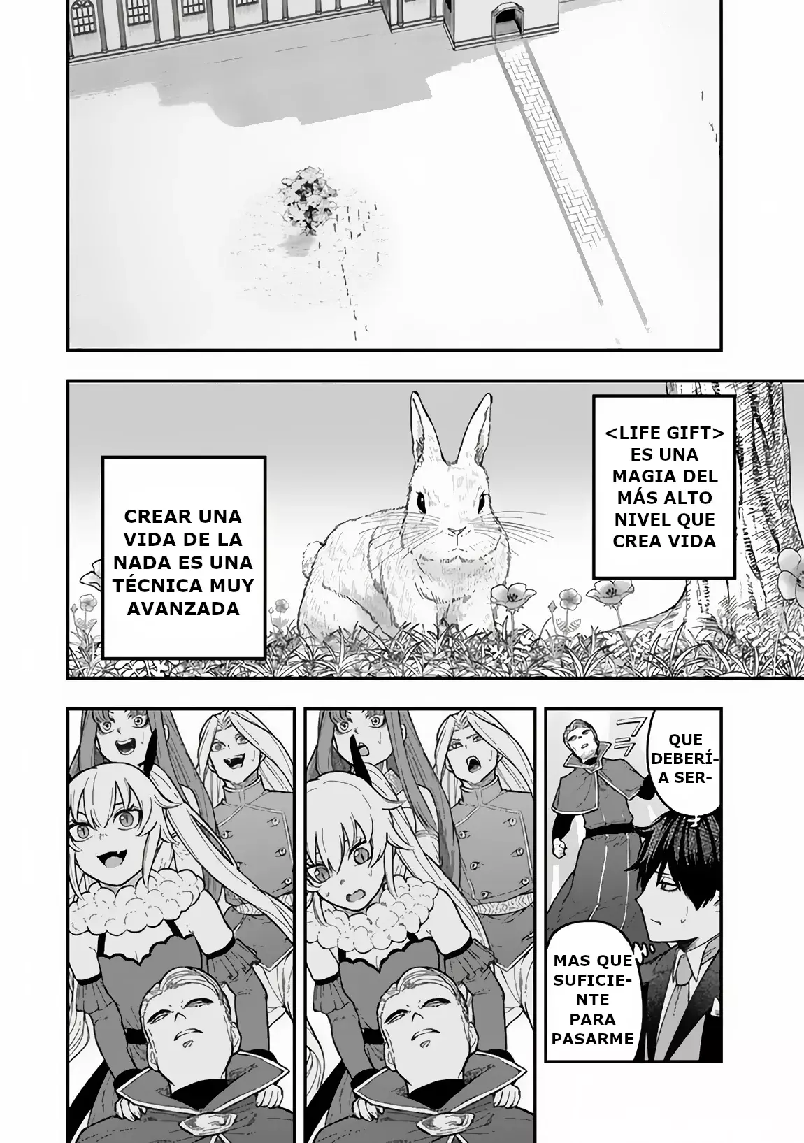 Gomi Ika da to Tsuihousareta Shounin, Jitsu wa Zensei Kenja Desu ~Shijou Saikyou no Kenja, Sekai Saikou Hou no Gakuen ni Kayou~ Capítulo 3.2 - Página 8 en español