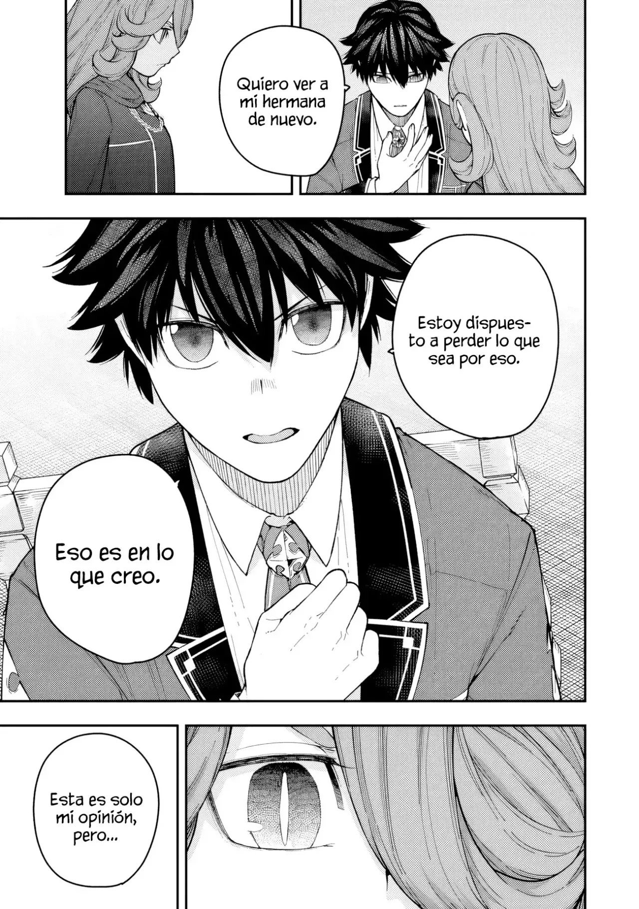 Gomi Ika da to Tsuihousareta Shounin, Jitsu wa Zensei Kenja Desu ~Shijou Saikyou no Kenja, Sekai Saikou Hou no Gakuen ni Kayou~ Capítulo 7.1 - Página 14 en español