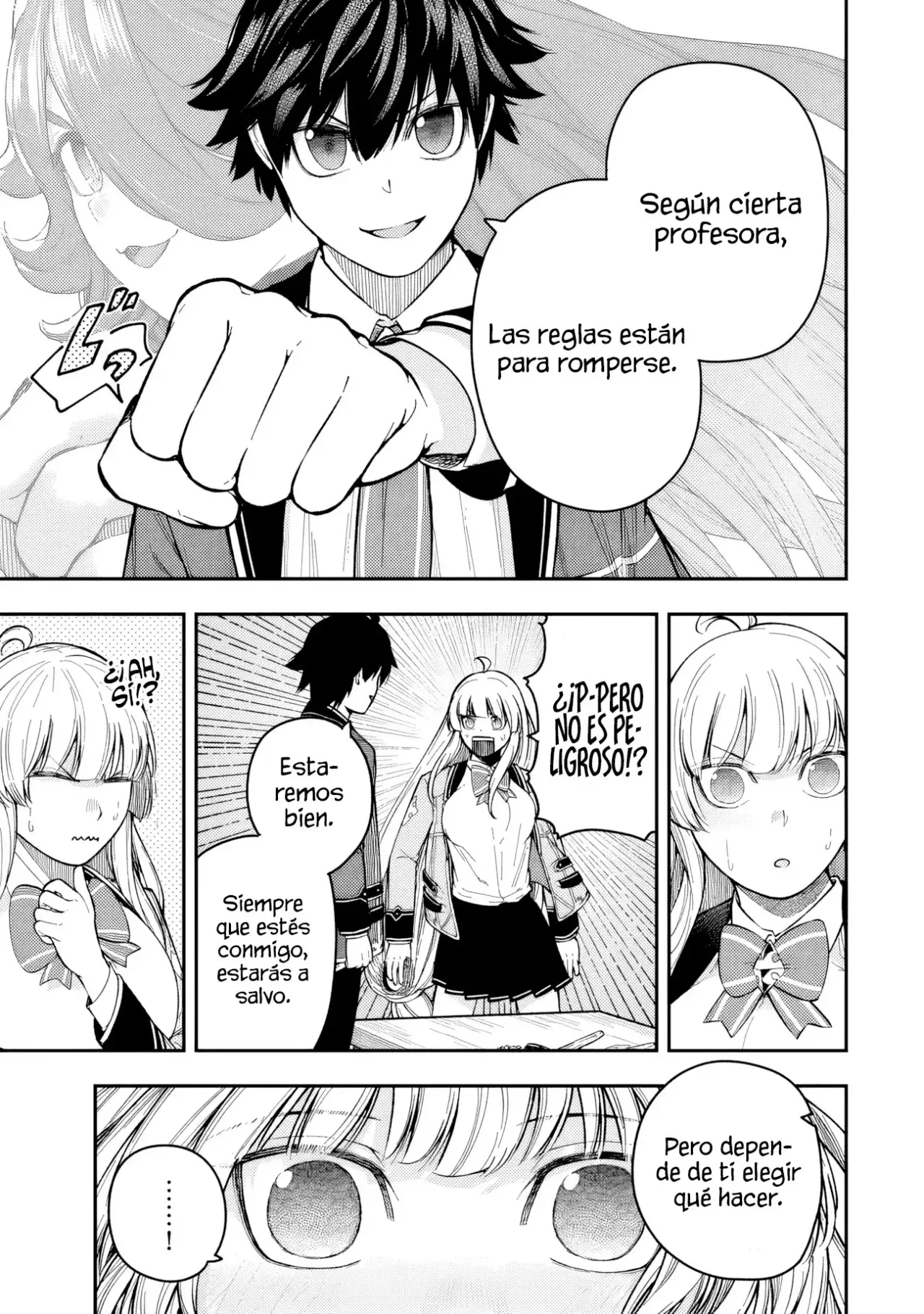 Gomi Ika da to Tsuihousareta Shounin, Jitsu wa Zensei Kenja Desu ~Shijou Saikyou no Kenja, Sekai Saikou Hou no Gakuen ni Kayou~ Capítulo 7.2 - Página 13 en español