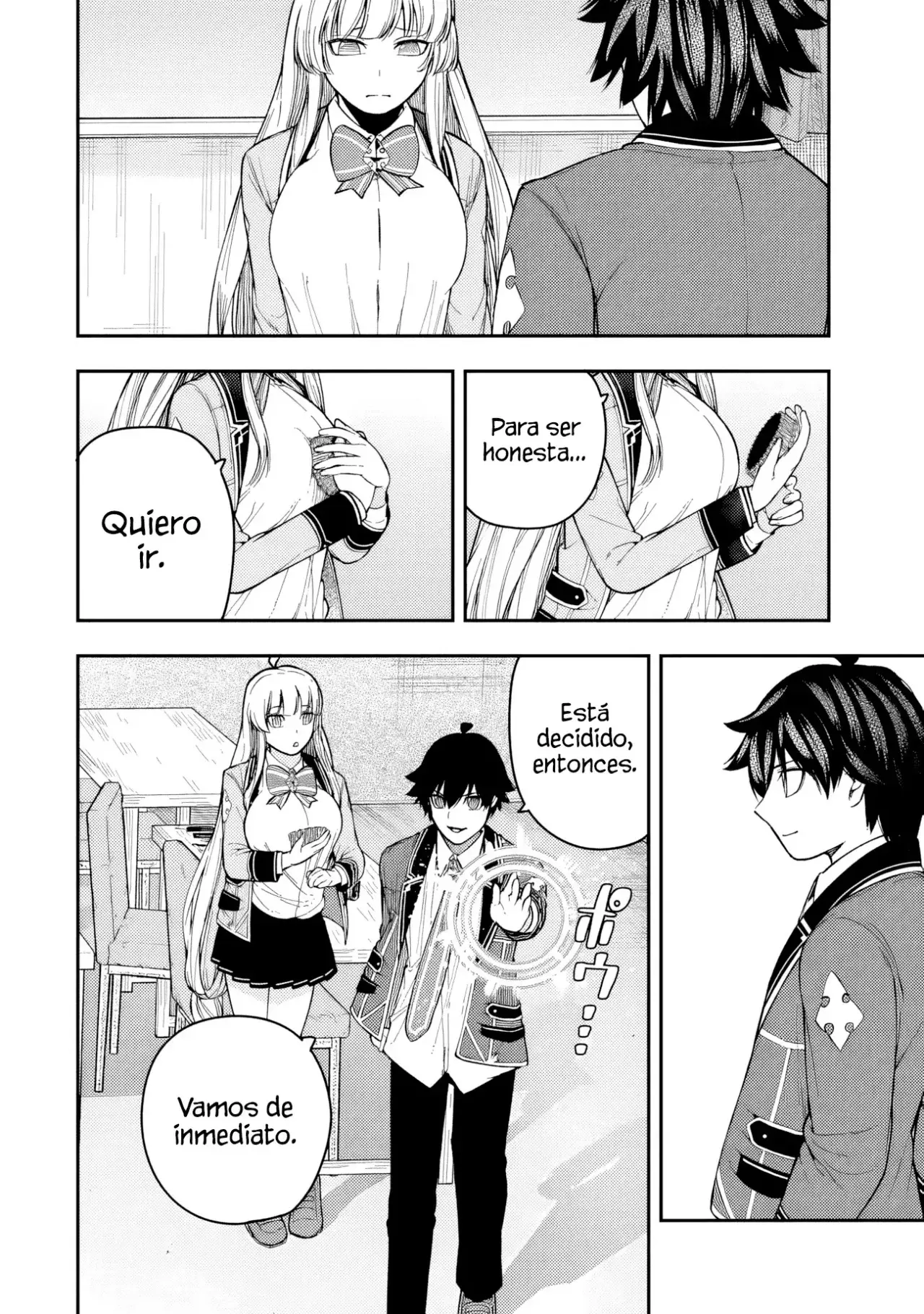 Gomi Ika da to Tsuihousareta Shounin, Jitsu wa Zensei Kenja Desu ~Shijou Saikyou no Kenja, Sekai Saikou Hou no Gakuen ni Kayou~ Capítulo 7.2 - Página 14 en español