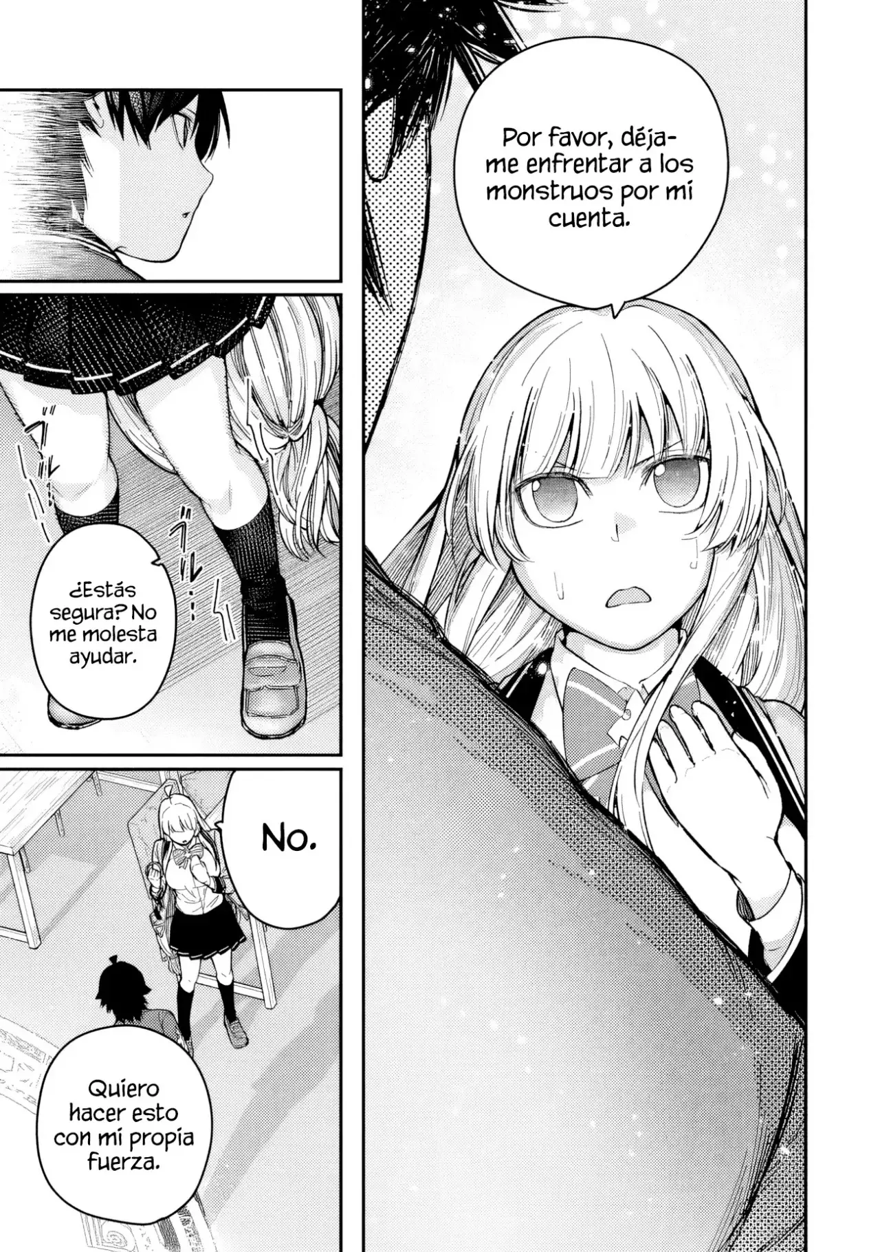 Gomi Ika da to Tsuihousareta Shounin, Jitsu wa Zensei Kenja Desu ~Shijou Saikyou no Kenja, Sekai Saikou Hou no Gakuen ni Kayou~ Capítulo 7.2 - Página 17 en español