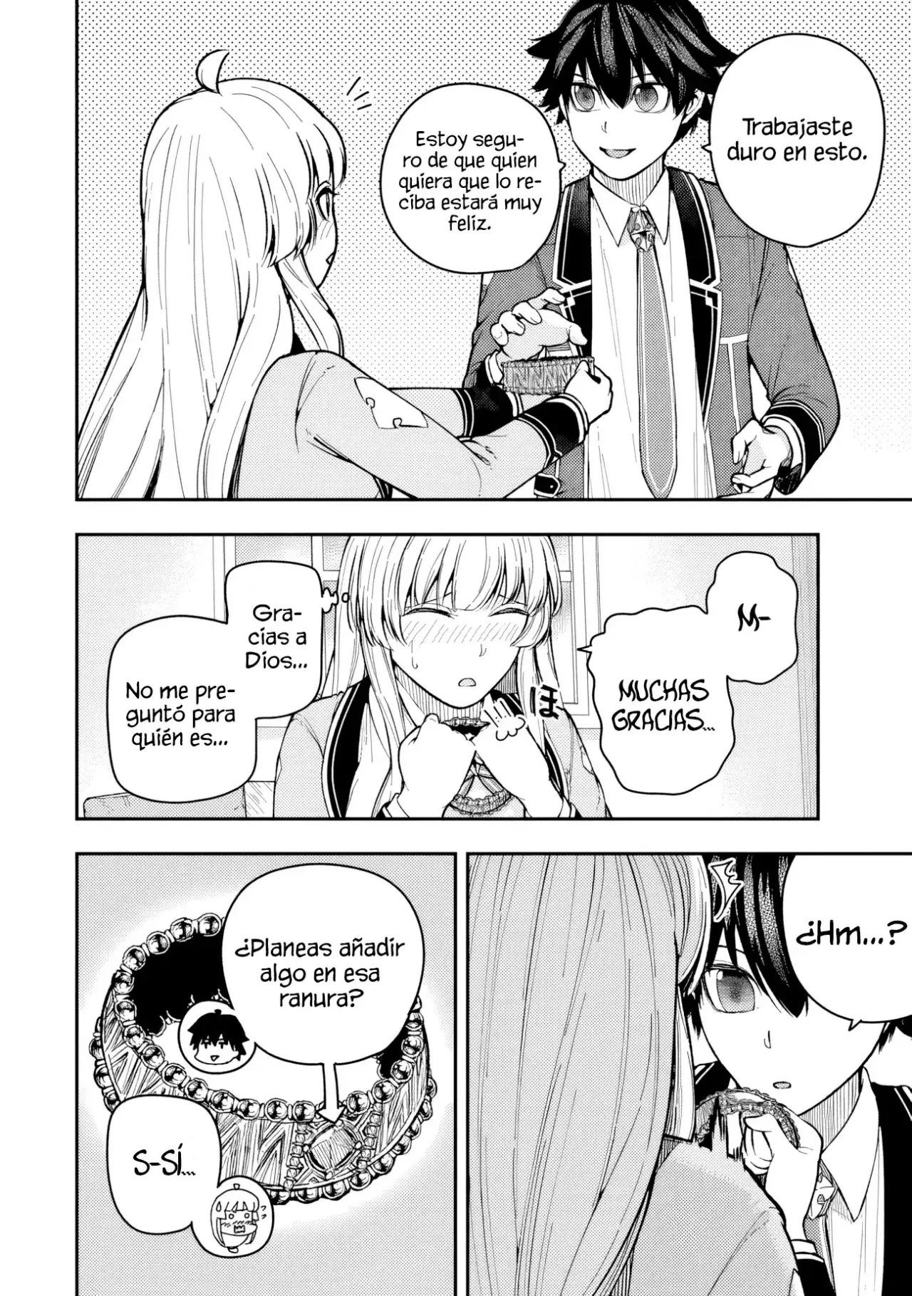 Gomi Ika da to Tsuihousareta Shounin, Jitsu wa Zensei Kenja Desu ~Shijou Saikyou no Kenja, Sekai Saikou Hou no Gakuen ni Kayou~ Capítulo 7.2 - Página 8 en español