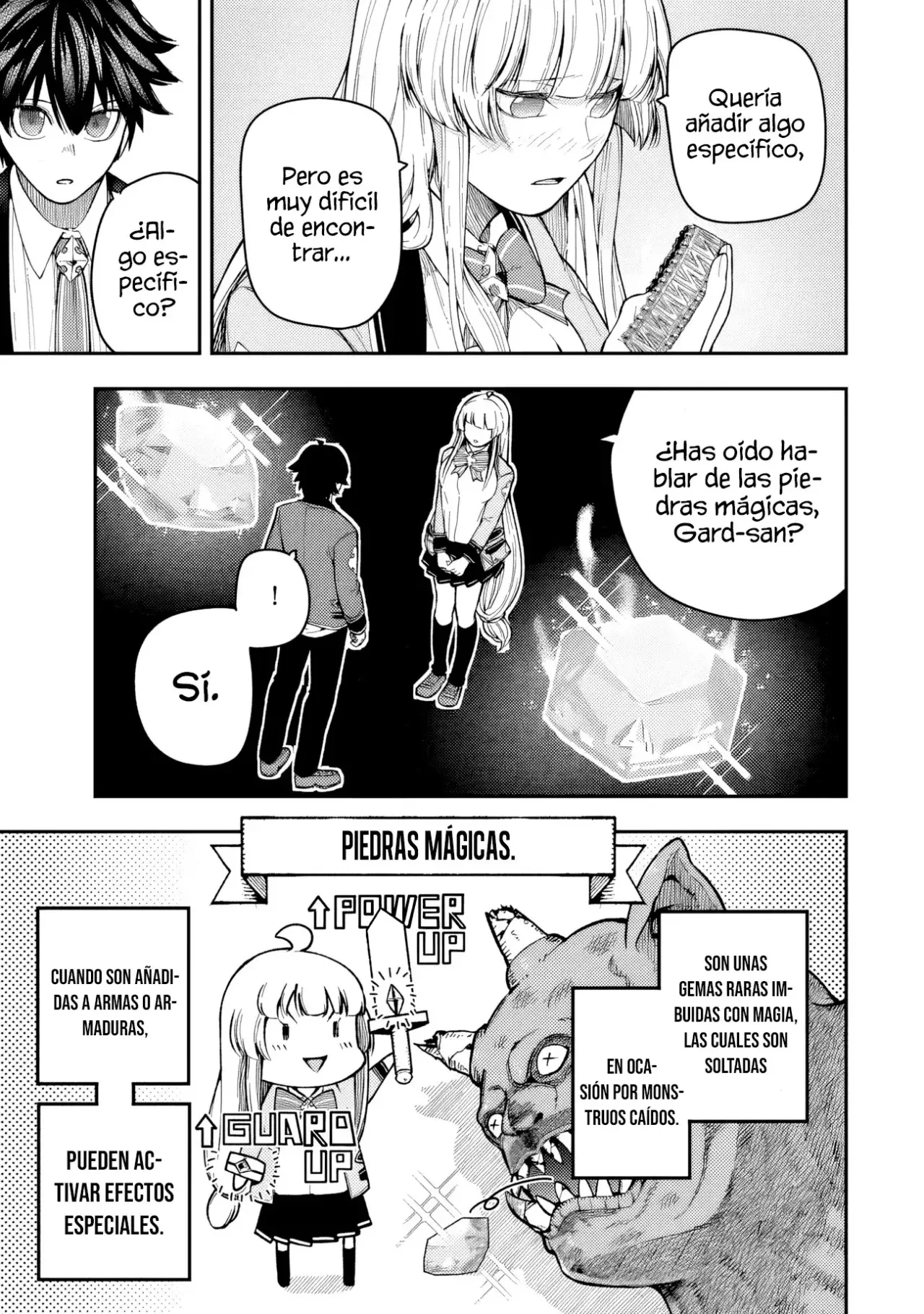 Gomi Ika da to Tsuihousareta Shounin, Jitsu wa Zensei Kenja Desu ~Shijou Saikyou no Kenja, Sekai Saikou Hou no Gakuen ni Kayou~ Capítulo 7.2 - Página 9 en español